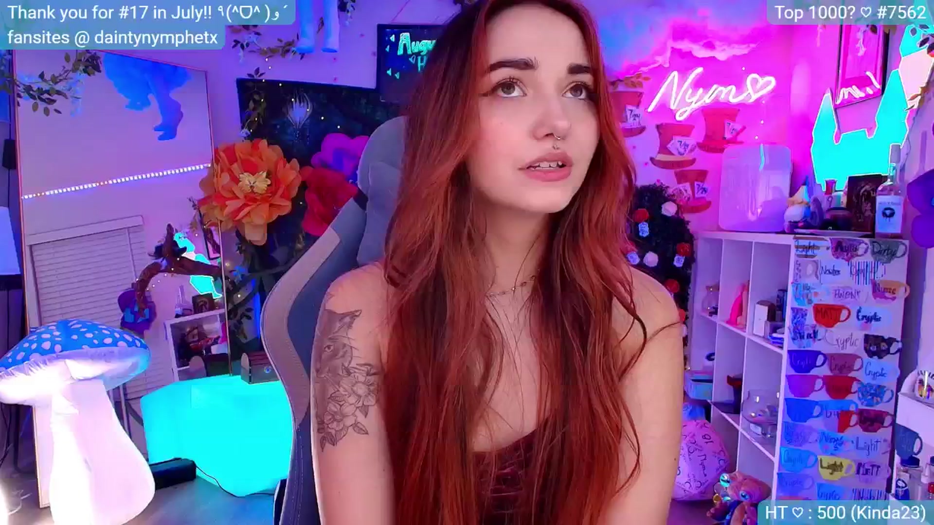 Gallery image thumbnail from Nym_x's myfreecams stream on, 08/19/2024, 04:23 image 15 of 20