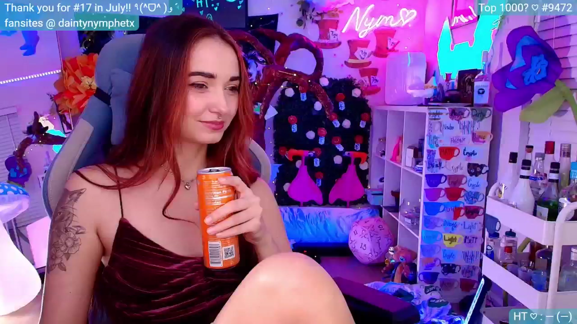 Gallery image thumbnail from Nym_x's myfreecams stream on, 08/19/2024, 04:23 image 1 of 20