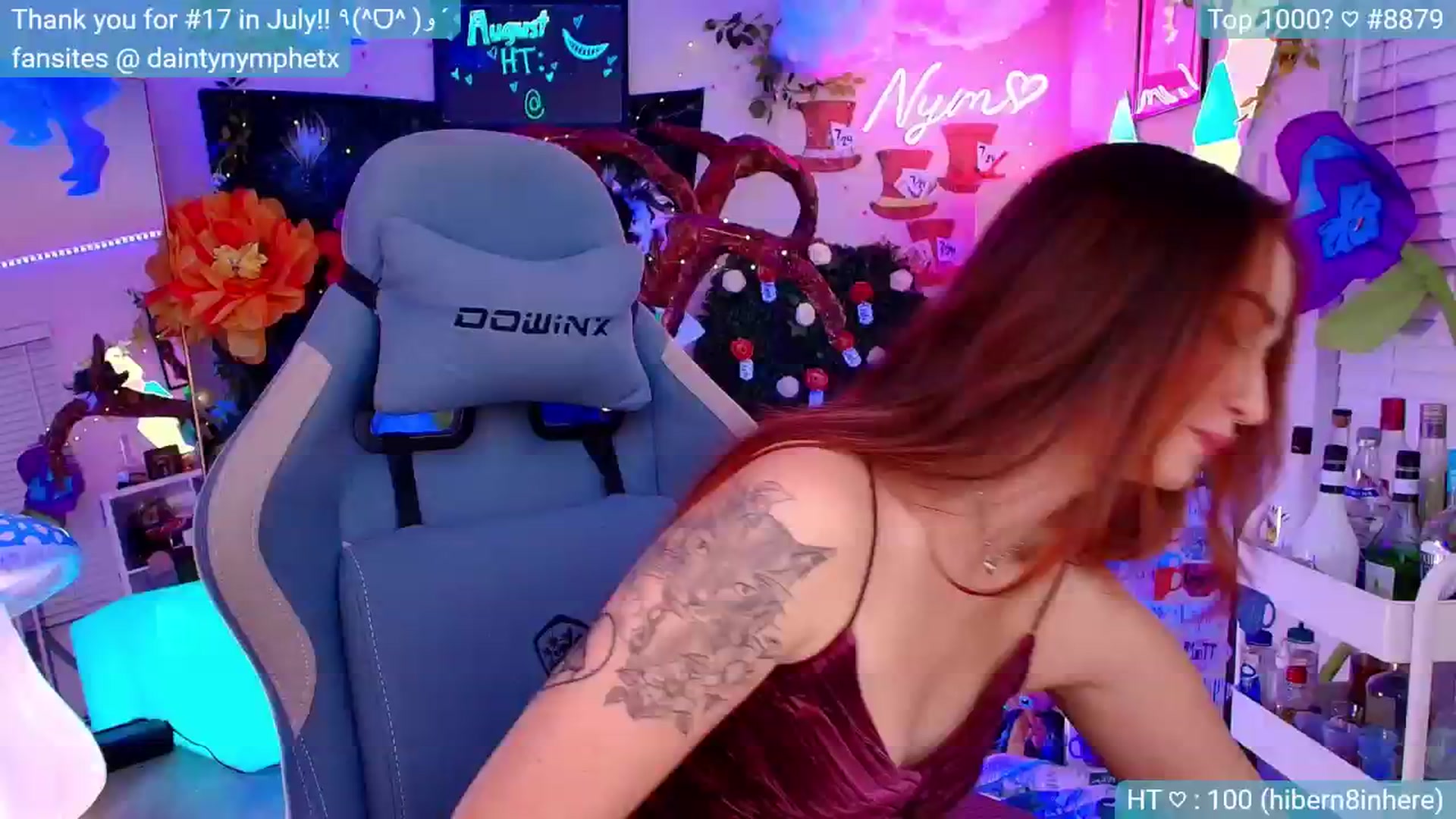 Gallery image thumbnail from Nym_x's myfreecams stream on, 08/19/2024, 04:23 image 9 of 20