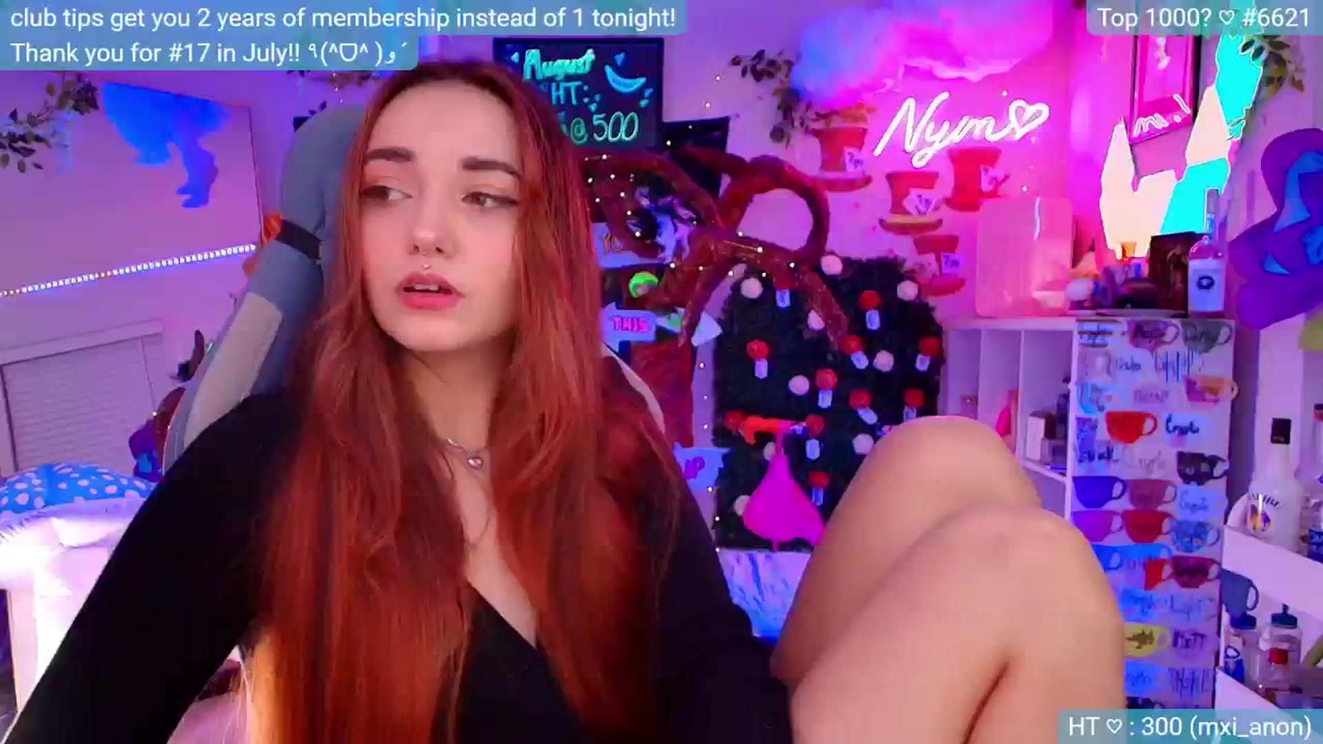 Gallery image thumbnail from Nym_x's myfreecams stream on, 08/25/2024, 04:43 image 5 of 20