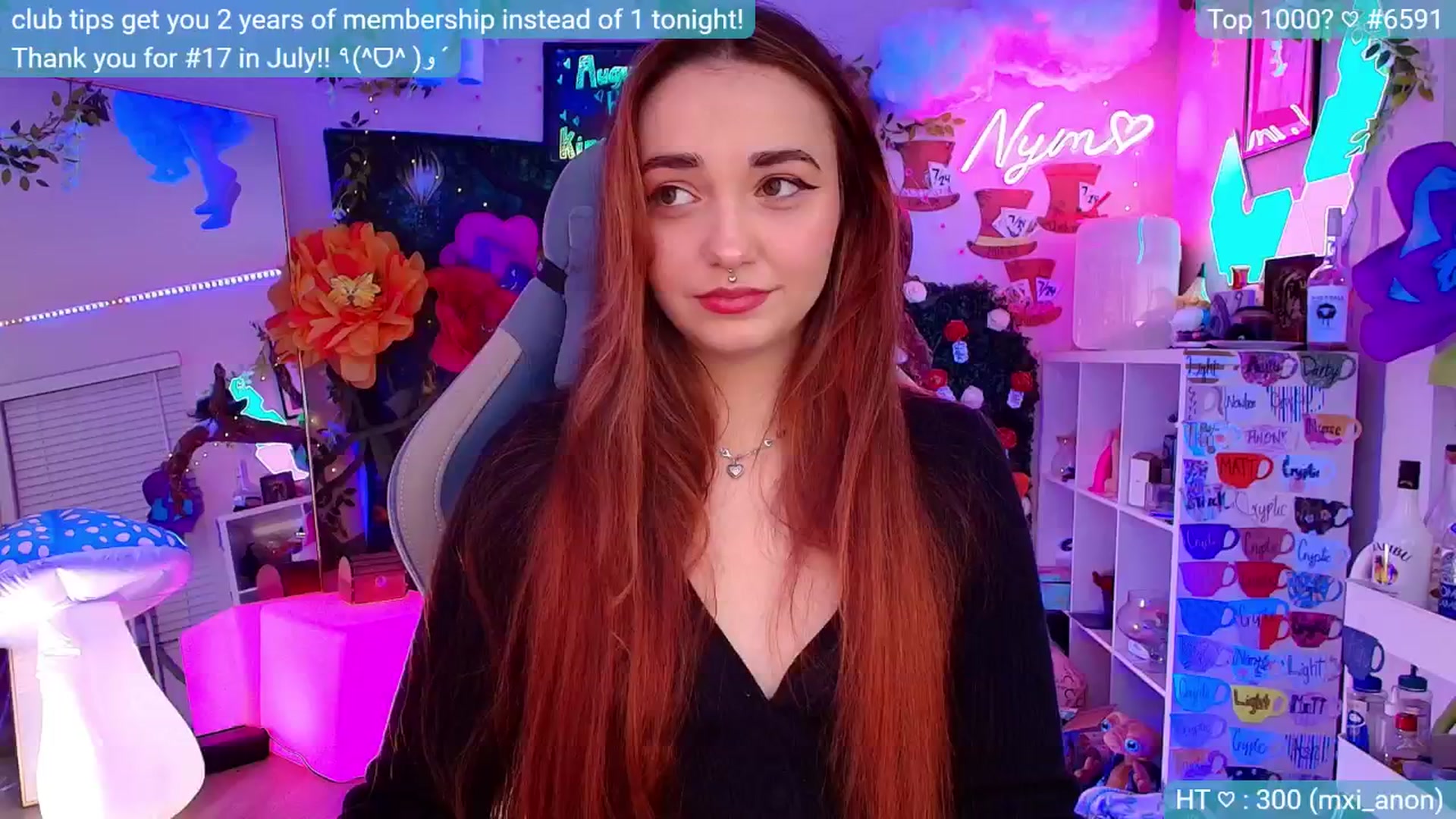 Gallery image thumbnail from Nym_x's myfreecams stream on, 08/25/2024, 05:37 image 19 of 20