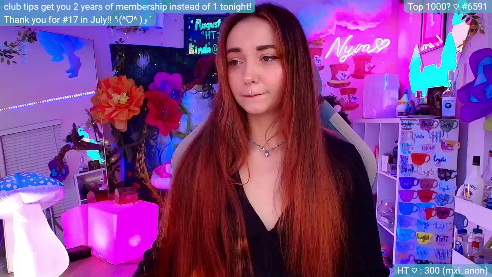 Gallery image thumbnail from Nym_x's myfreecams stream on, 08/25/2024, 05:37 image 16 of 20