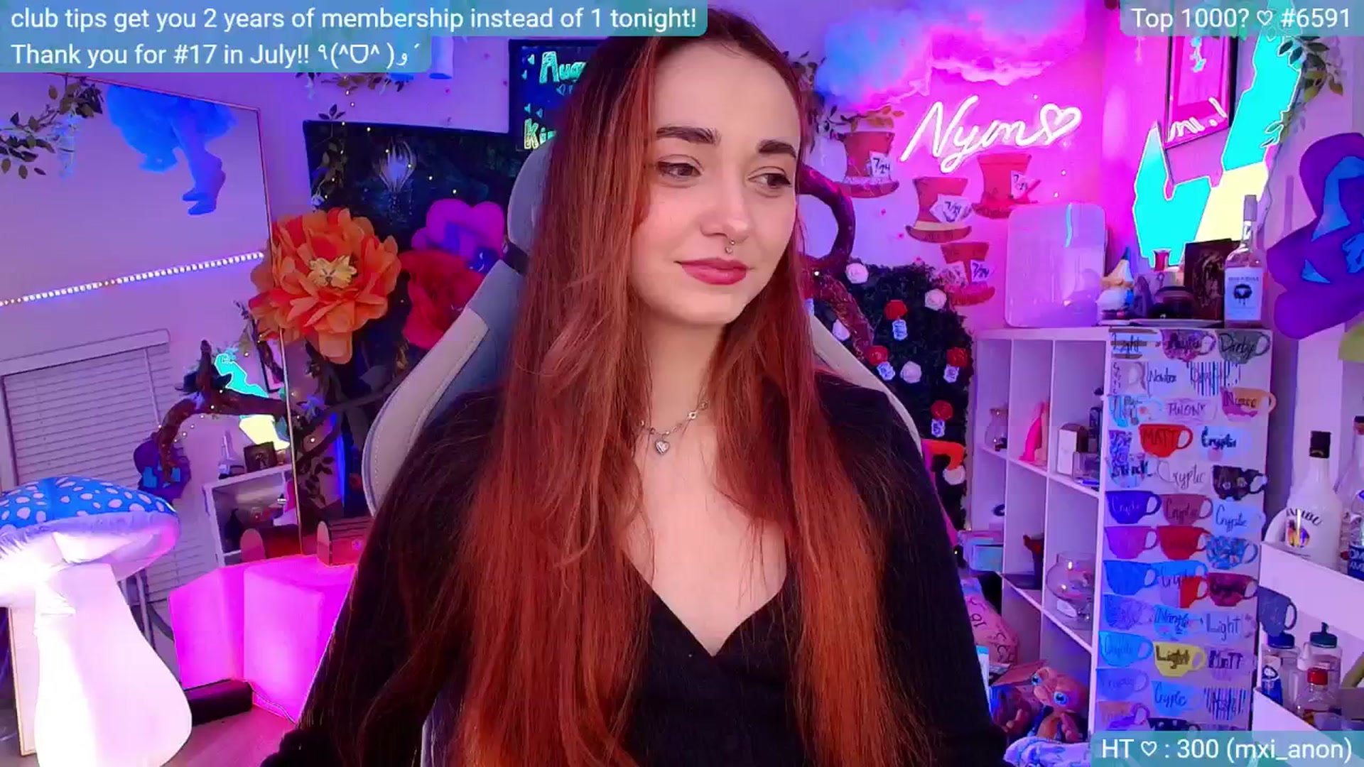 Gallery image thumbnail from Nym_x's myfreecams stream on, 08/25/2024, 05:37 image 18 of 20