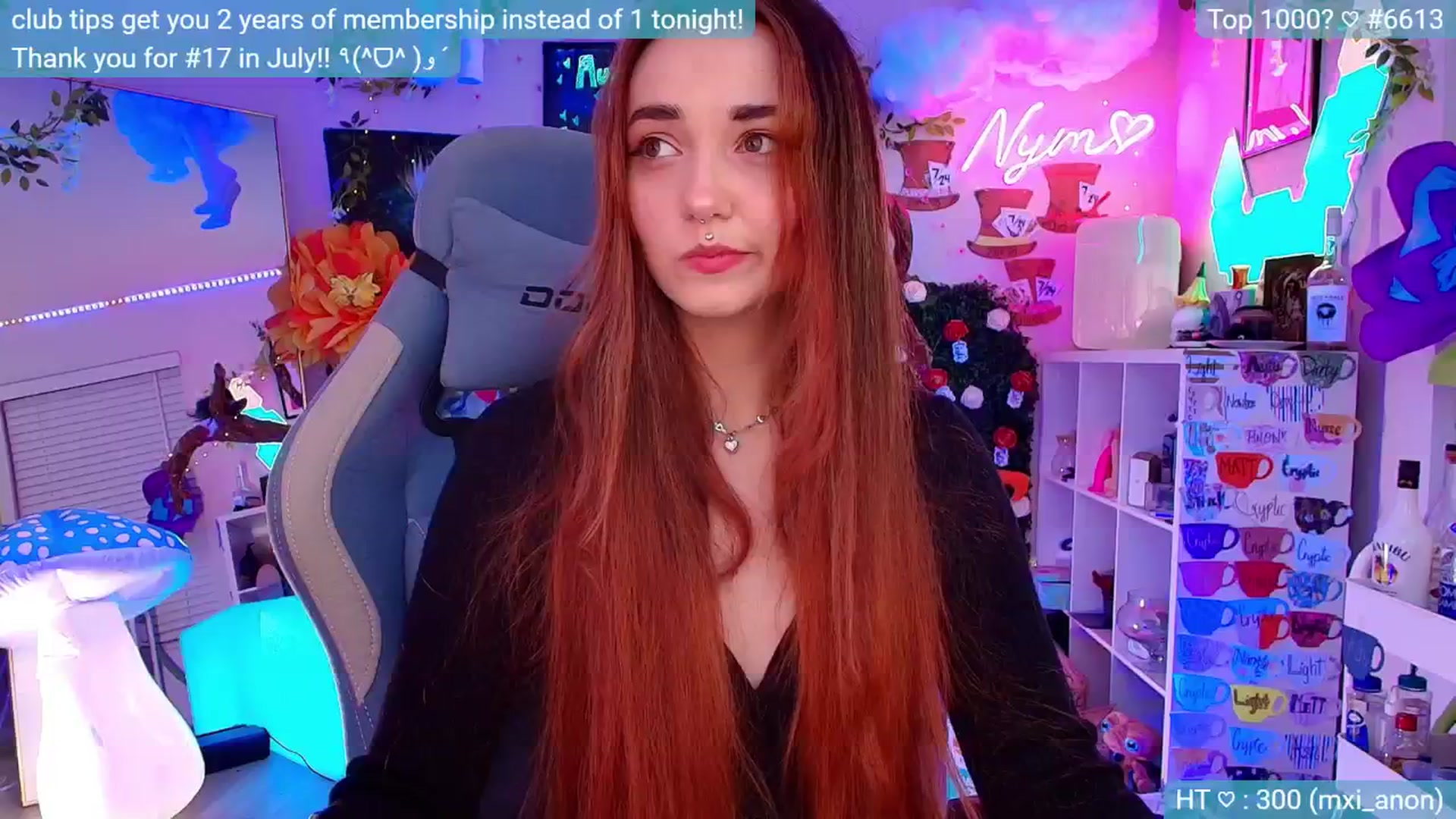 Gallery image thumbnail from Nym_x's myfreecams stream on, 08/25/2024, 05:37 image 2 of 20