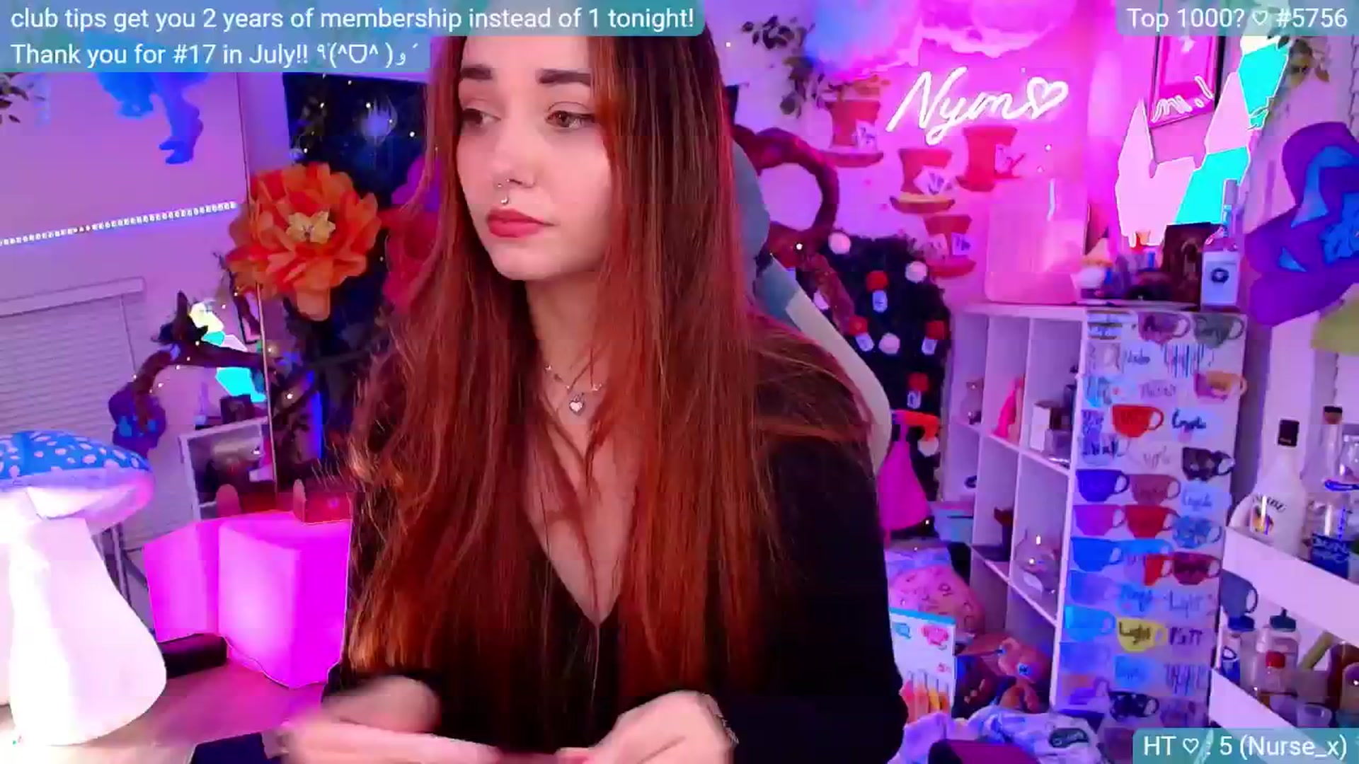 Gallery image thumbnail from Nym_x's myfreecams stream on, 08/25/2024, 07:54 image 19 of 20