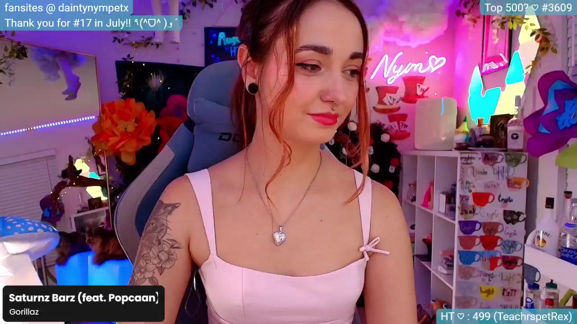 Gallery image thumbnail from Nym_x's myfreecams stream on, 09/05/2024, 02:34 image 14 of 20