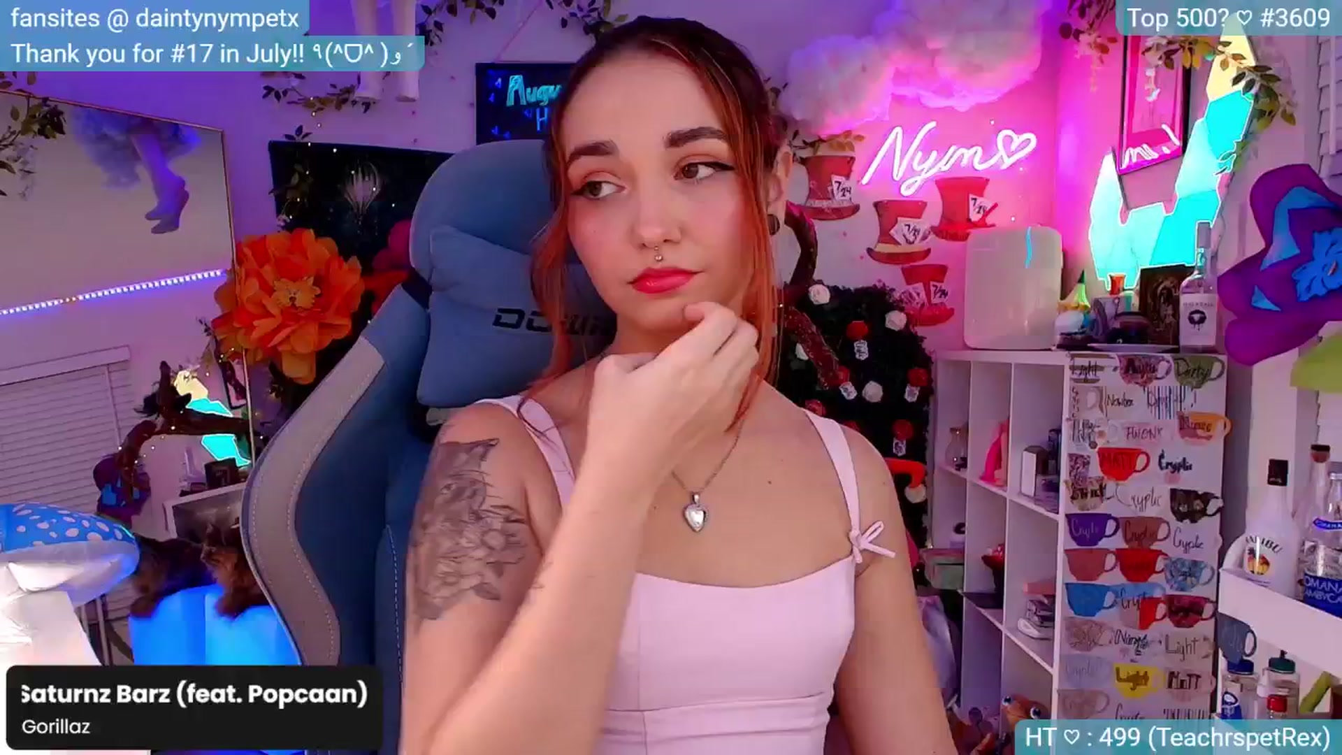 Gallery image thumbnail from Nym_x's myfreecams stream on, 09/05/2024, 02:34 image 15 of 20