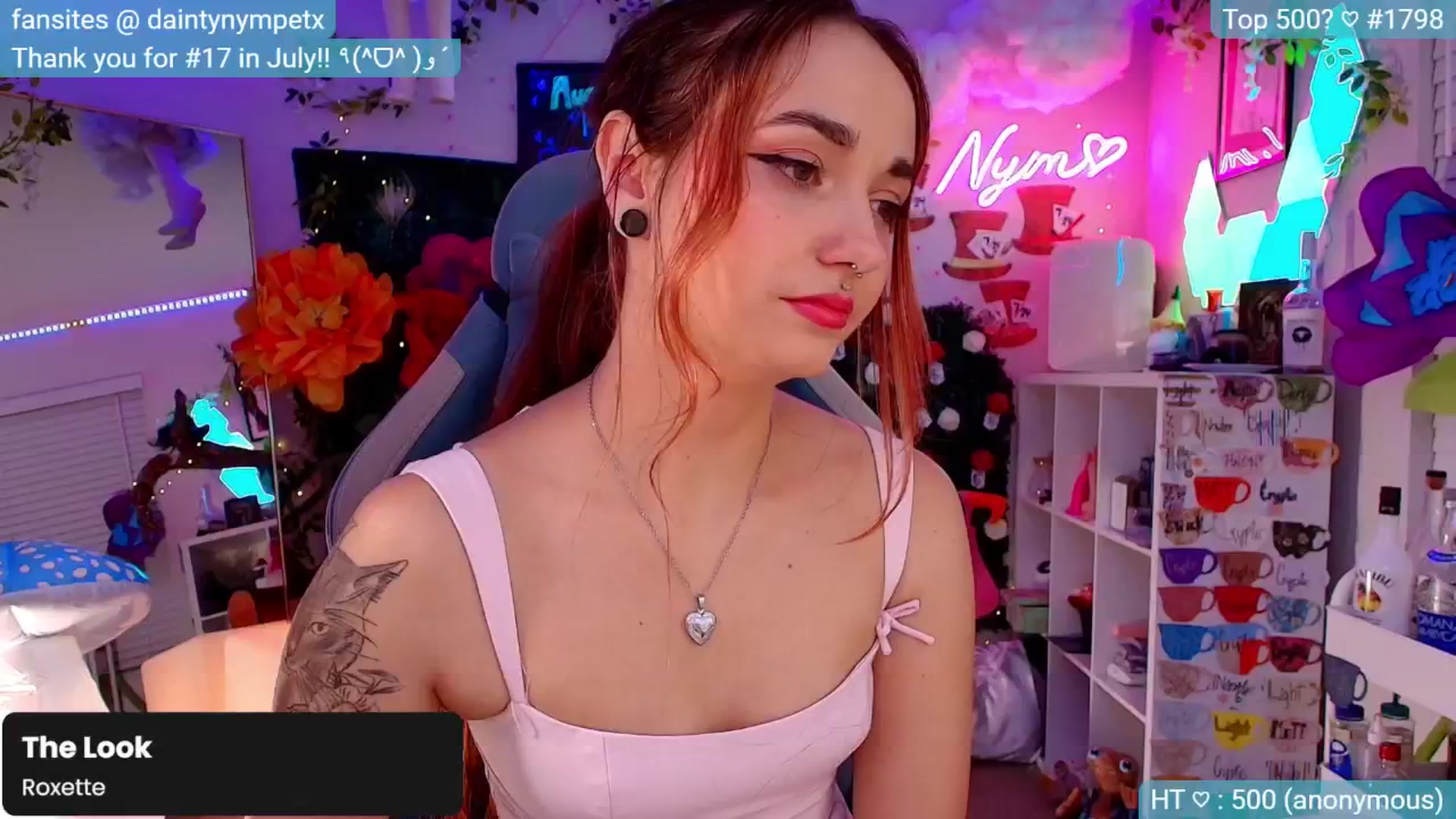 Gallery image thumbnail from Nym_x's myfreecams stream on, 09/05/2024, 04:35 image 15 of 20