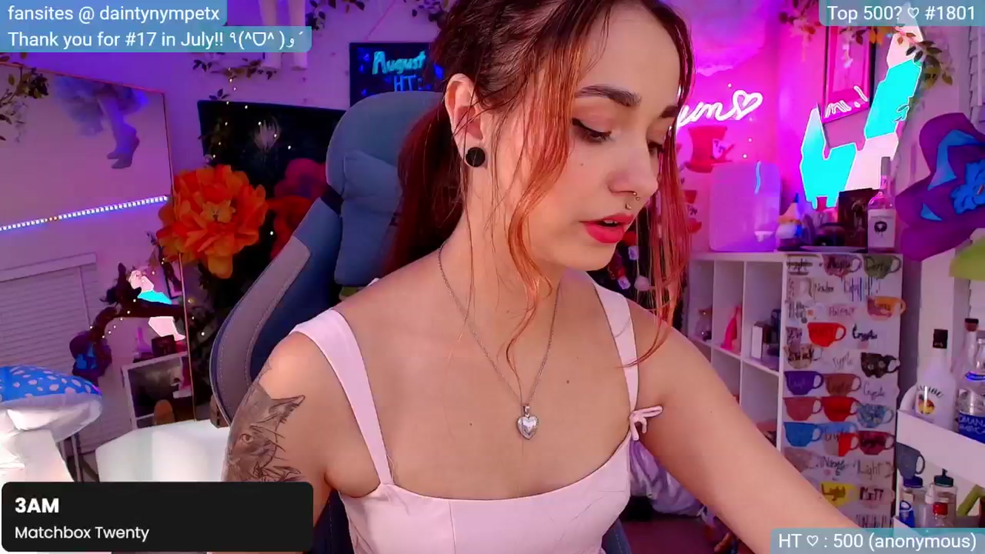 Gallery image thumbnail from Nym_x's myfreecams stream on, 09/05/2024, 04:35 image 17 of 20