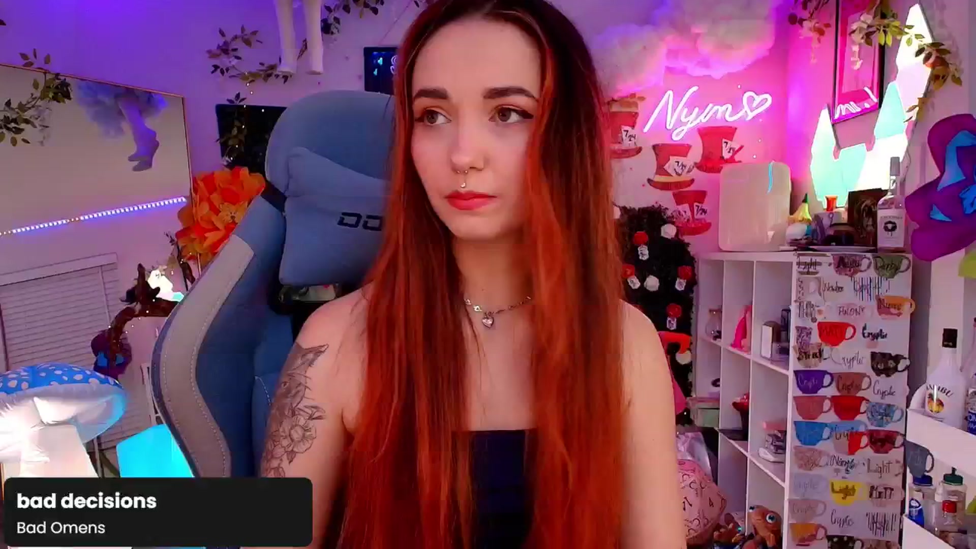 Gallery image thumbnail from Nym_x's myfreecams stream on, 09/09/2024, 02:22 image 2 of 20