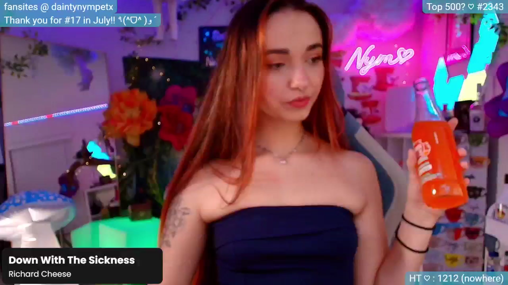 Gallery image thumbnail from Nym_x's myfreecams stream on, 09/09/2024, 04:42 image 5 of 20