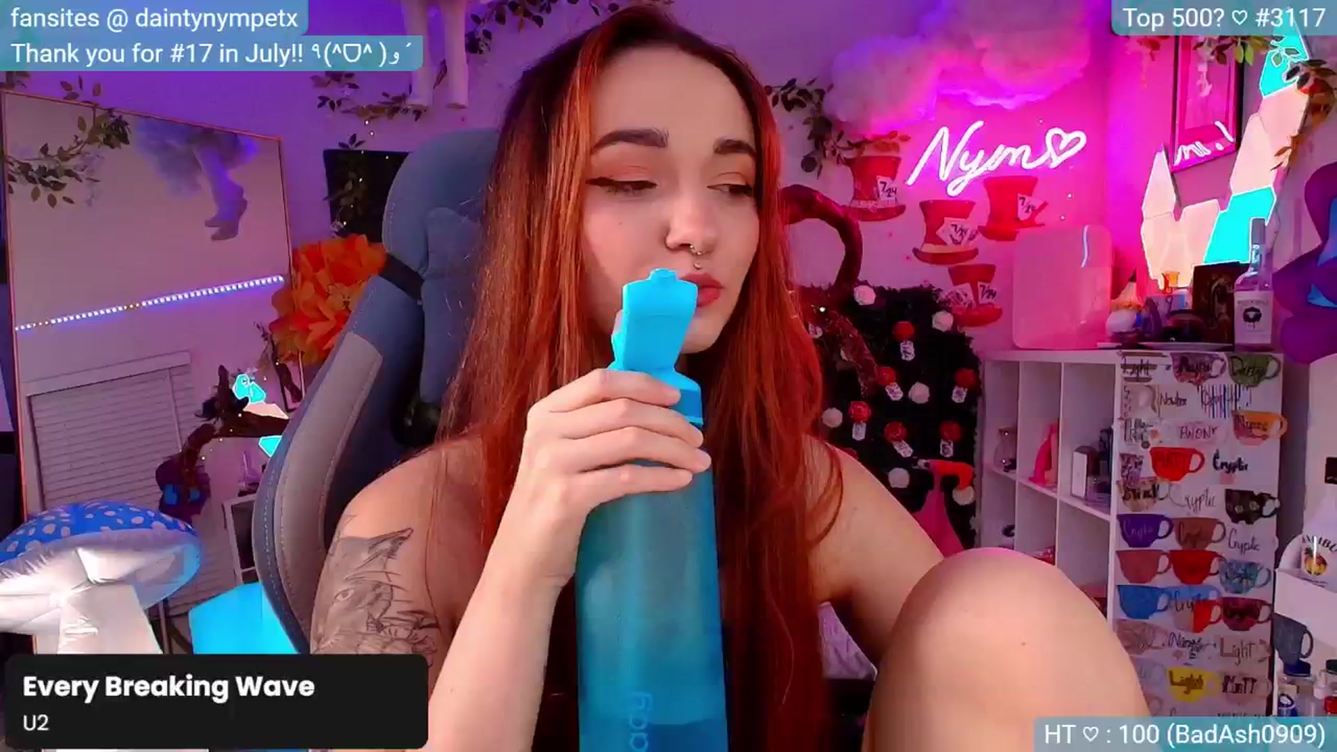 Gallery image thumbnail from Nym_x's myfreecams stream on, 09/09/2024, 04:42 image 2 of 20
