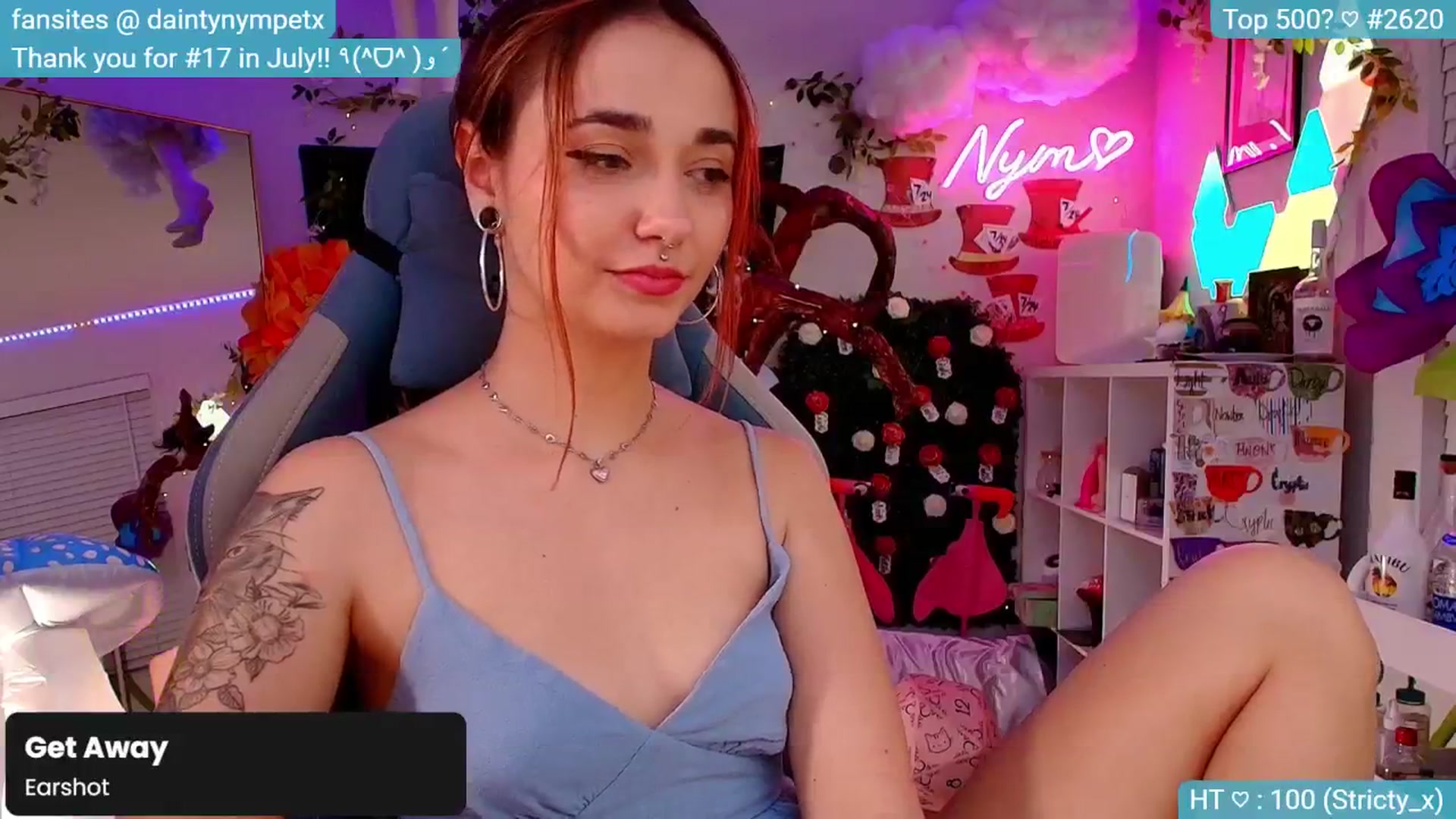 Gallery image thumbnail from Nym_x's myfreecams stream on, 09/15/2024, 02:22 image 12 of 20