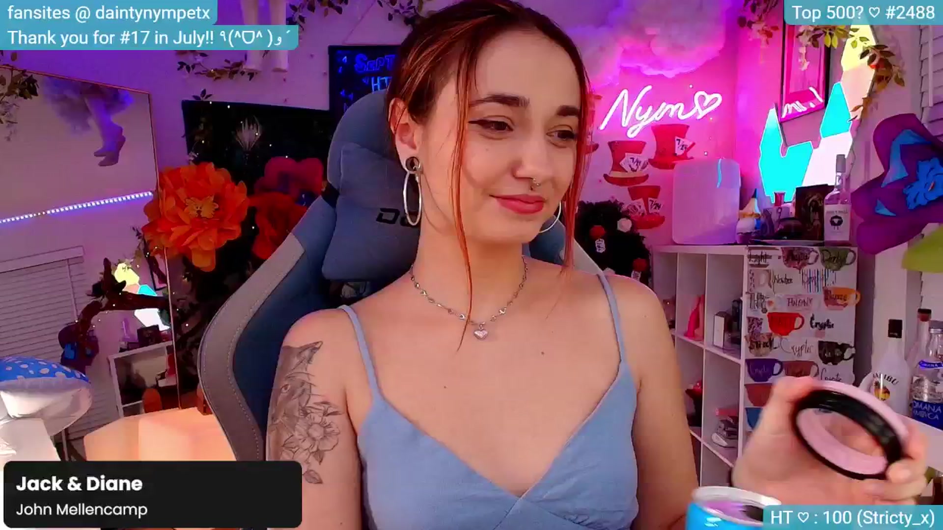Gallery image thumbnail from Nym_x's myfreecams stream on, 09/15/2024, 03:33 image 4 of 20