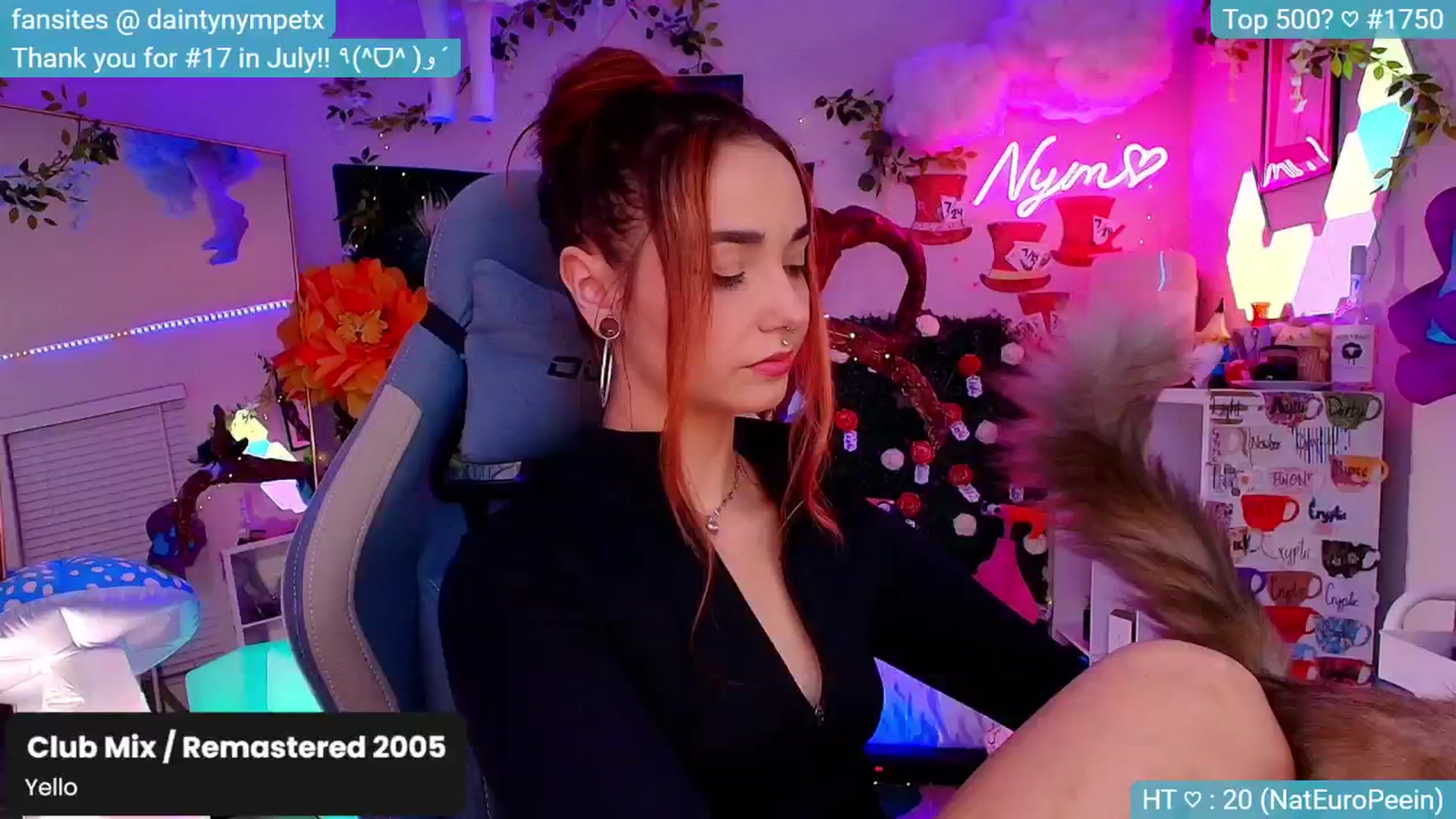 Gallery image thumbnail from Nym_x's myfreecams stream on, 09/20/2024, 02:01 image 18 of 20