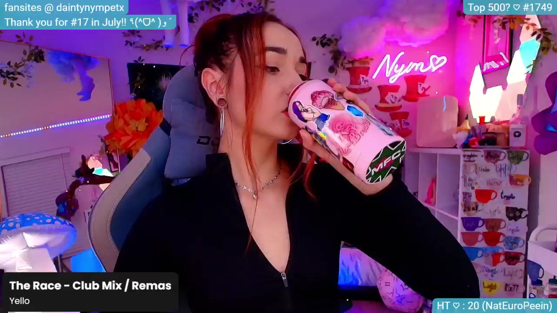 Gallery image thumbnail from Nym_x's myfreecams stream on, 09/20/2024, 02:01 image 9 of 20