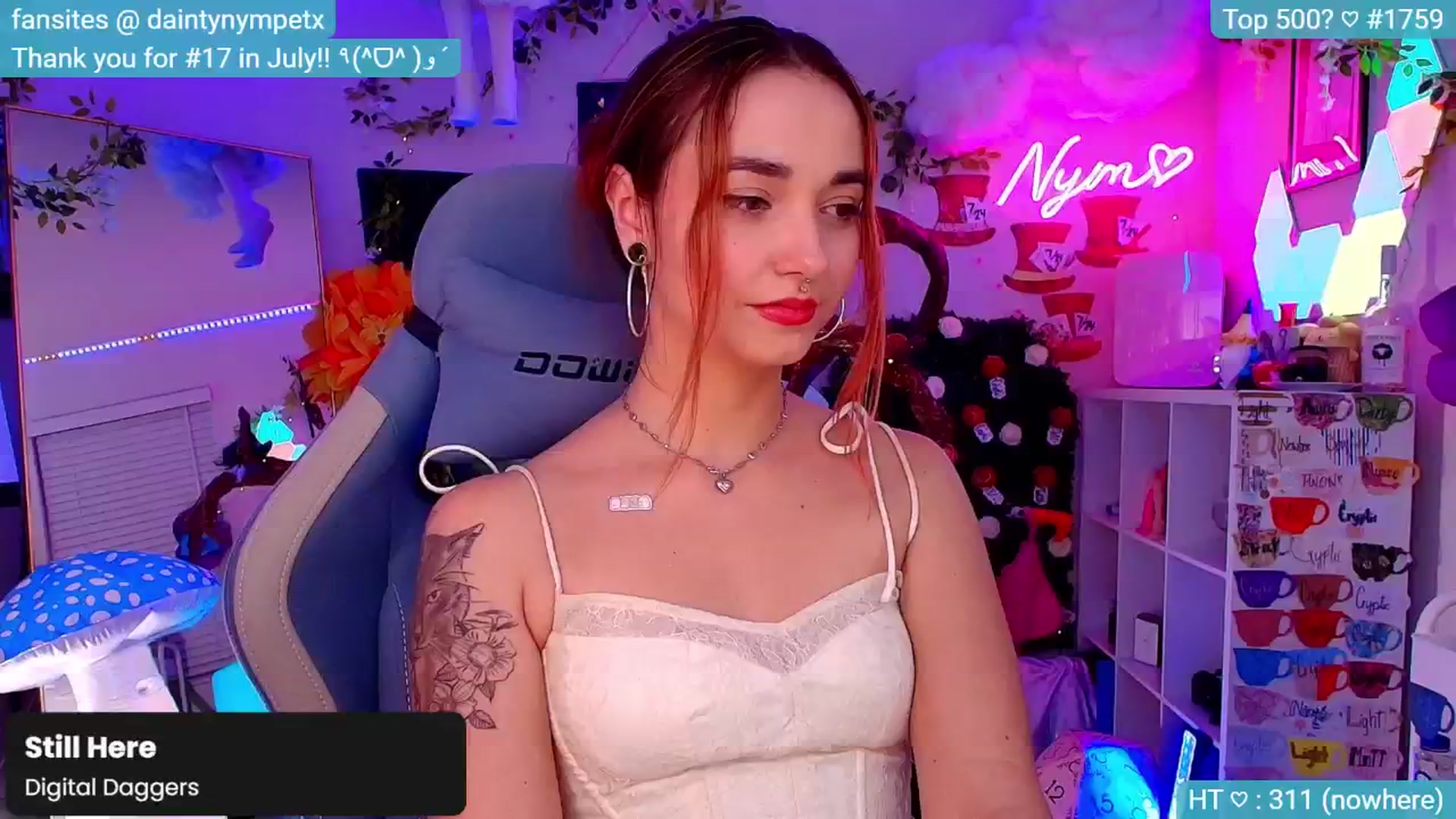 Gallery image thumbnail from Nym_x's myfreecams stream on, 09/22/2024, 02:58 image 17 of 20