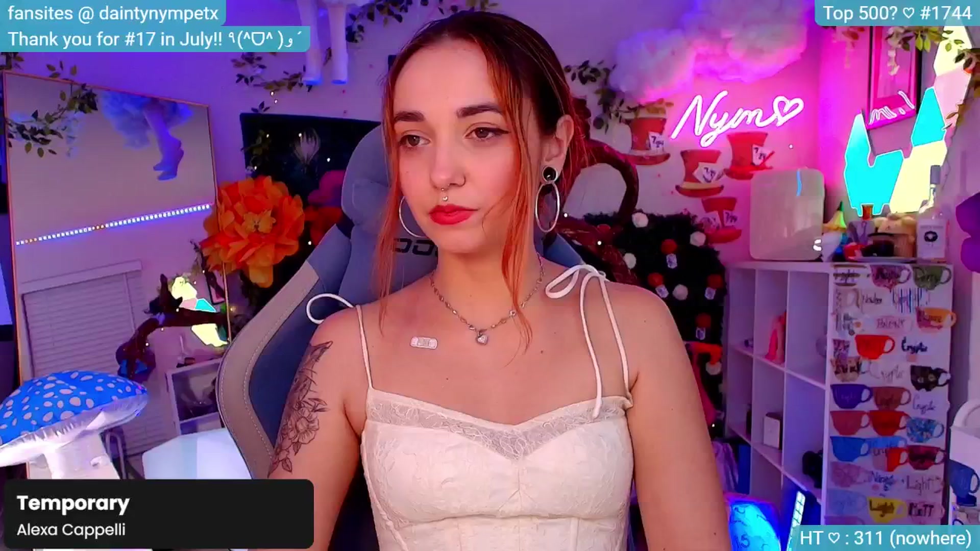 Gallery image thumbnail from Nym_x's myfreecams stream on, 09/22/2024, 02:58 image 20 of 20