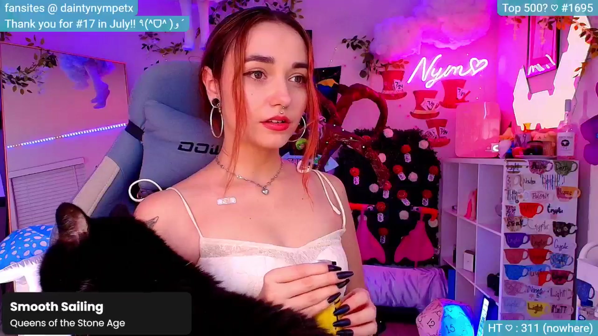 Gallery image thumbnail from Nym_x's myfreecams stream on, 09/22/2024, 03:49 image 6 of 20