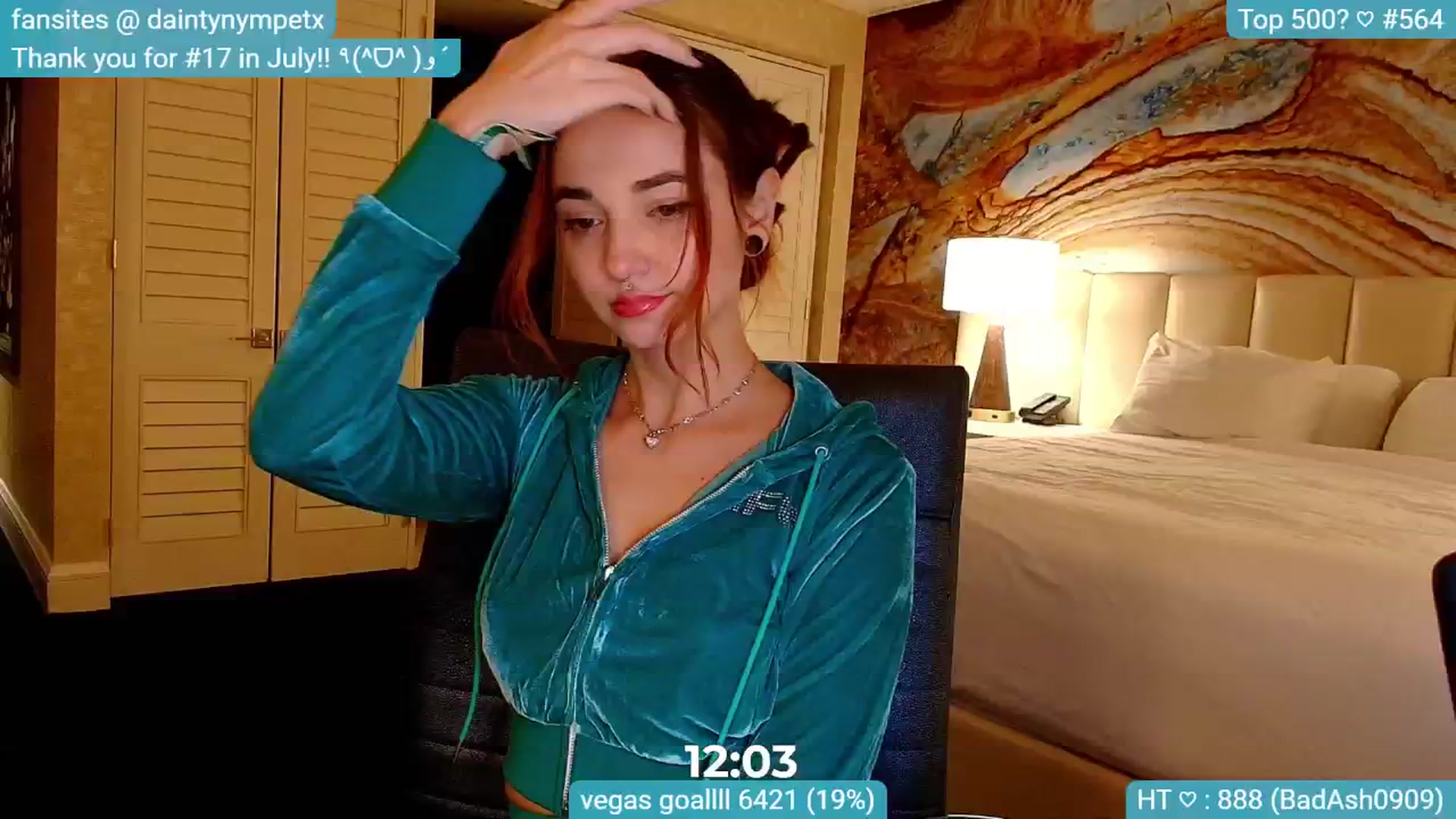 Gallery image thumbnail from Nym_x's myfreecams stream on, 09/27/2024, 04:08 image 19 of 20
