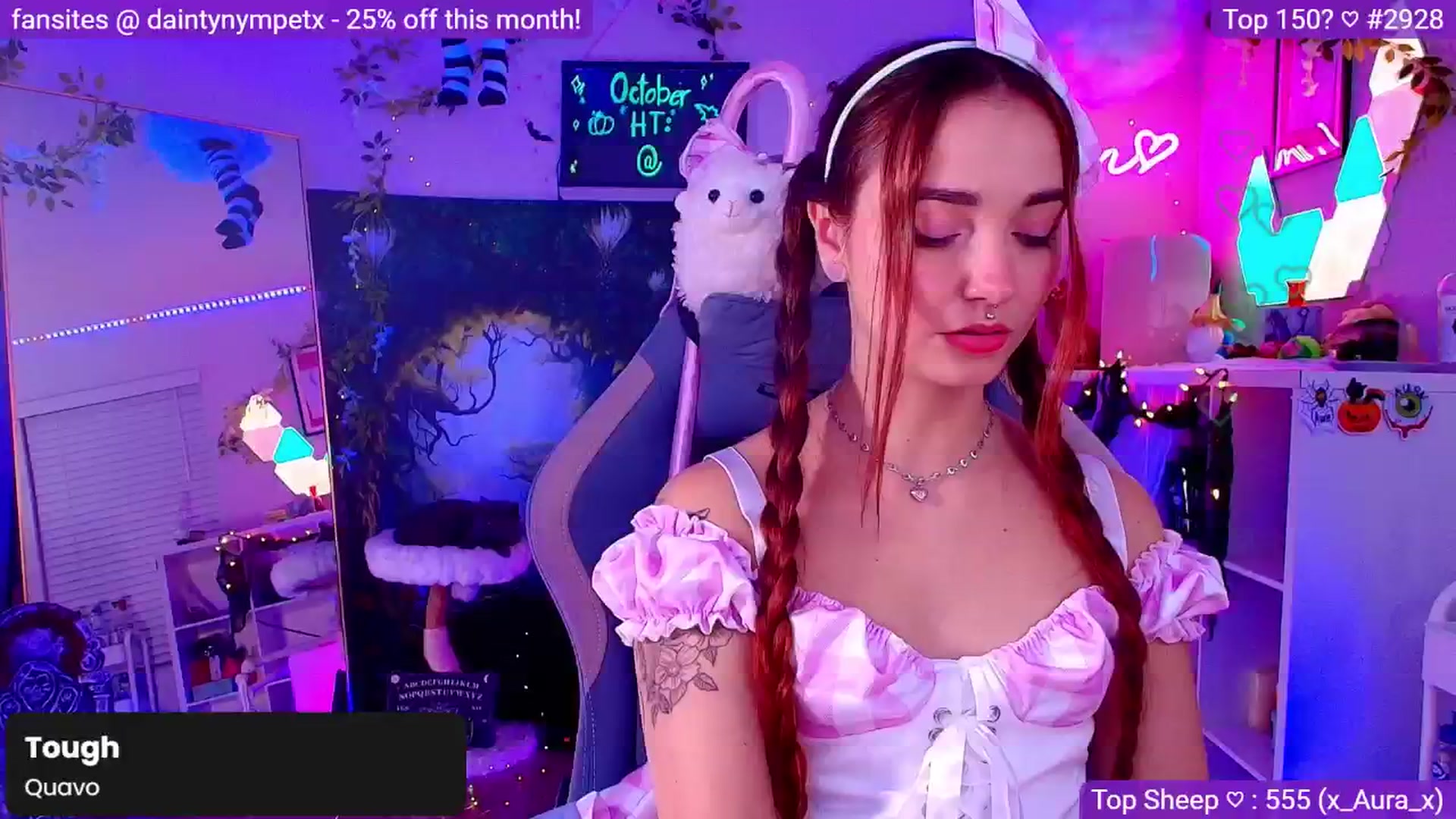 Gallery image thumbnail from Nym_x's myfreecams stream on, 10/06/2024, 02:18 image 2 of 20