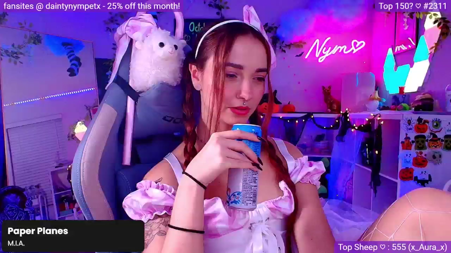Gallery image thumbnail from Nym_x's myfreecams stream on, 10/06/2024, 02:18 image 19 of 20