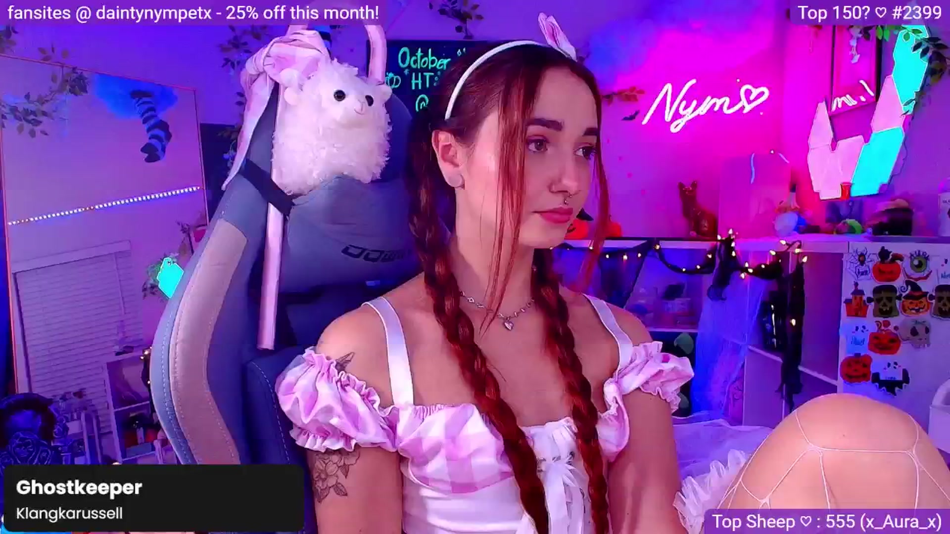 Gallery image thumbnail from Nym_x's myfreecams stream on, 10/06/2024, 02:18 image 13 of 20