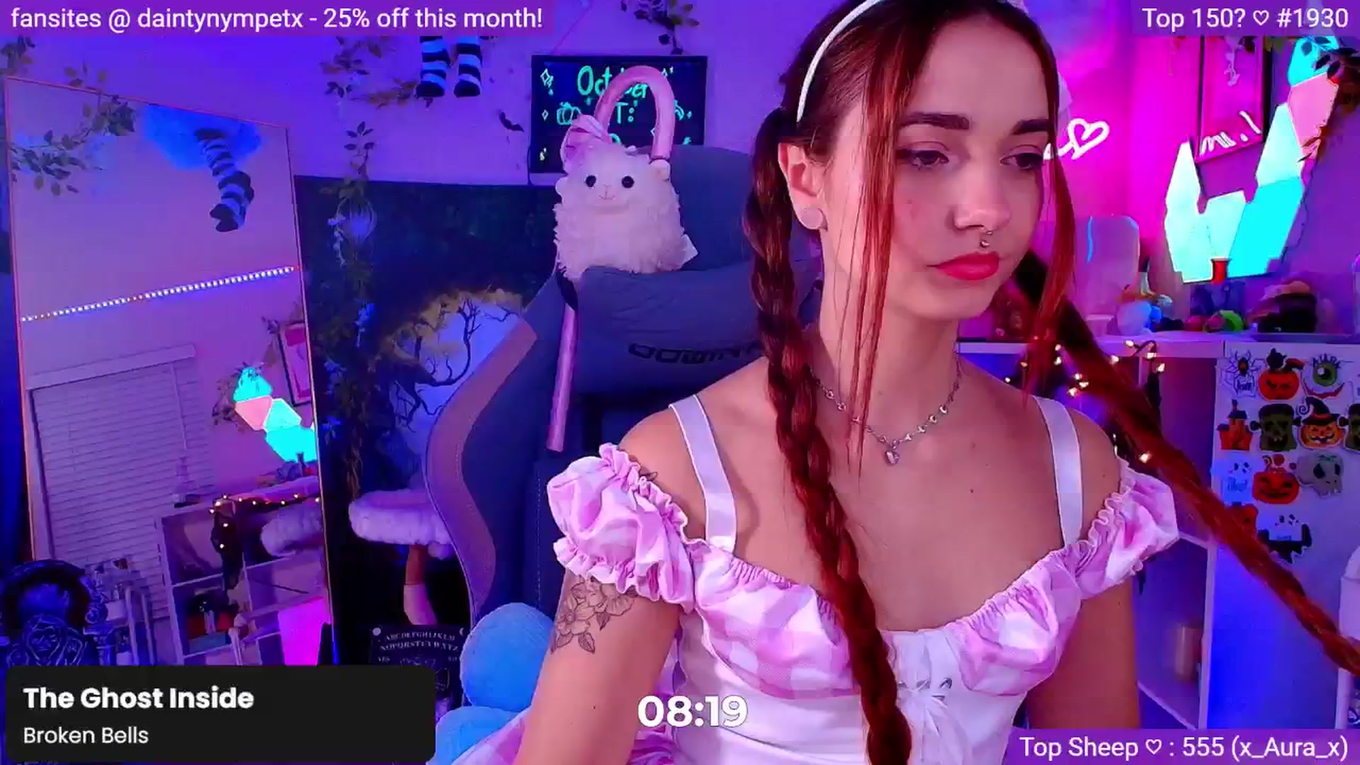Gallery image thumbnail from Nym_x's myfreecams stream on, 10/06/2024, 03:50 image 4 of 20