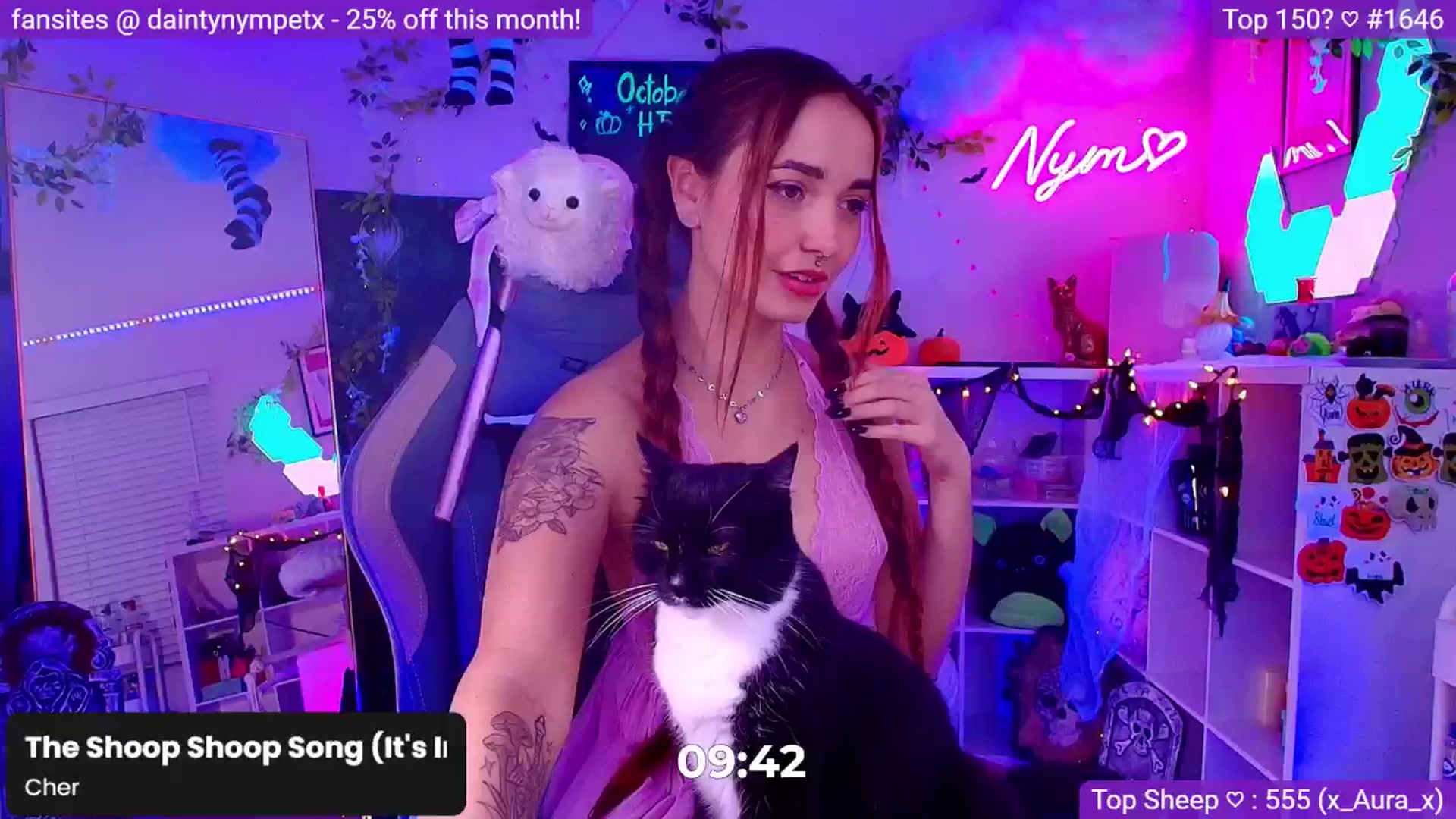 Gallery image thumbnail from Nym_x's myfreecams stream on, 10/06/2024, 03:50 image 14 of 20