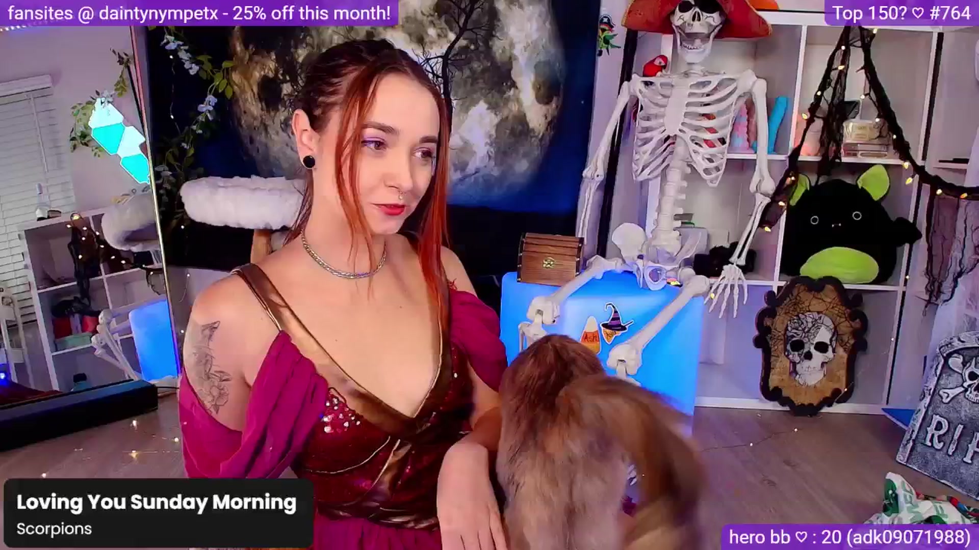 Gallery image thumbnail from Nym_x's myfreecams stream on, 10/21/2024, 01:45 image 8 of 20