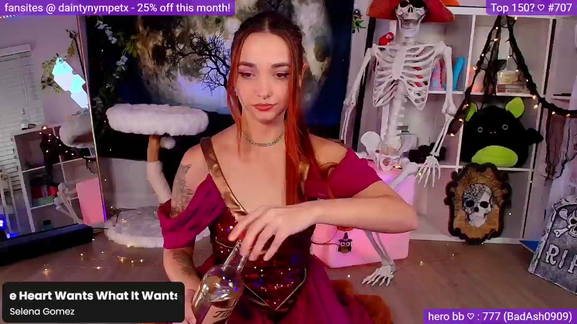 Gallery image thumbnail from Nym_x's myfreecams stream on, 10/21/2024, 04:49 image 18 of 20