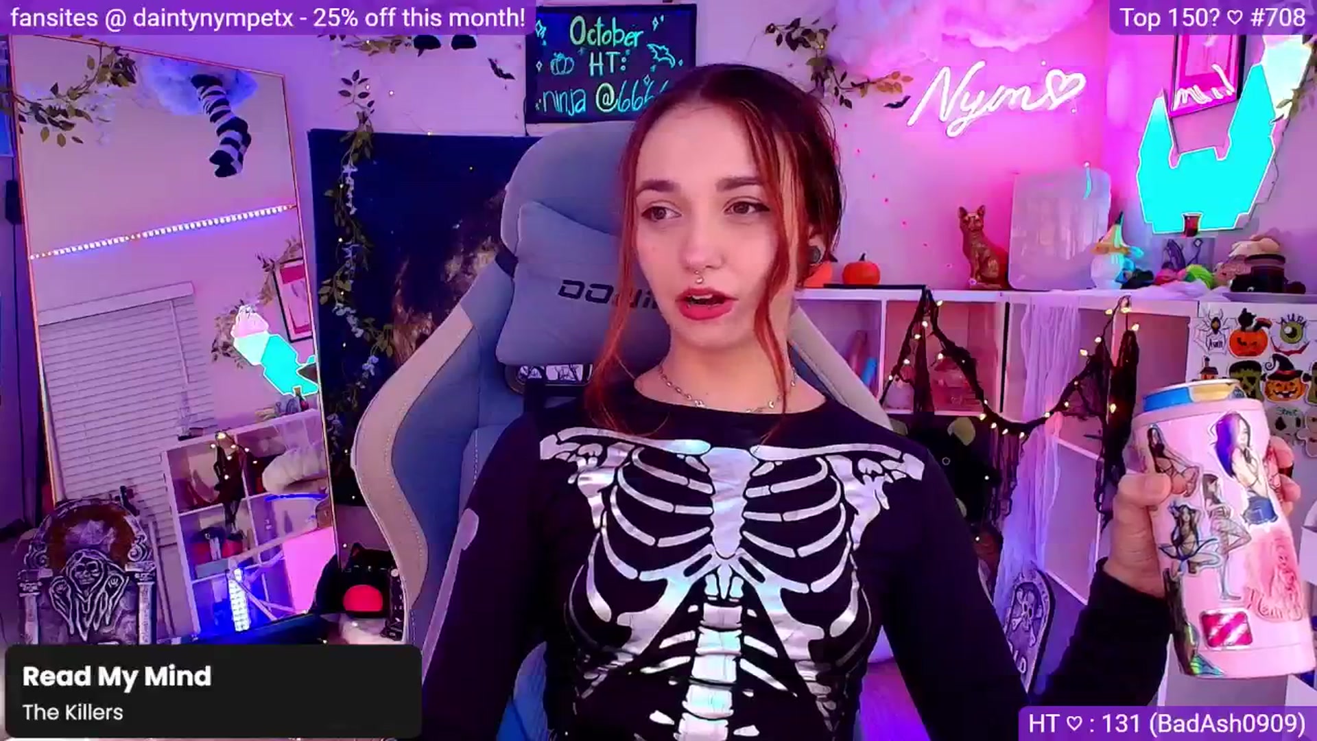 Gallery image thumbnail from Nym_x's myfreecams stream on, 10/30/2024, 05:23 image 12 of 20