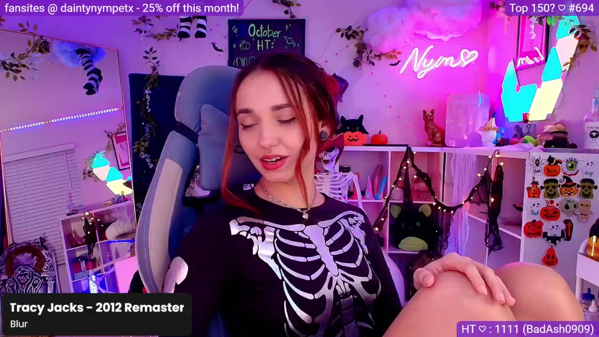 Gallery image thumbnail from Nym_x's myfreecams stream on, 10/30/2024, 05:23 image 14 of 20