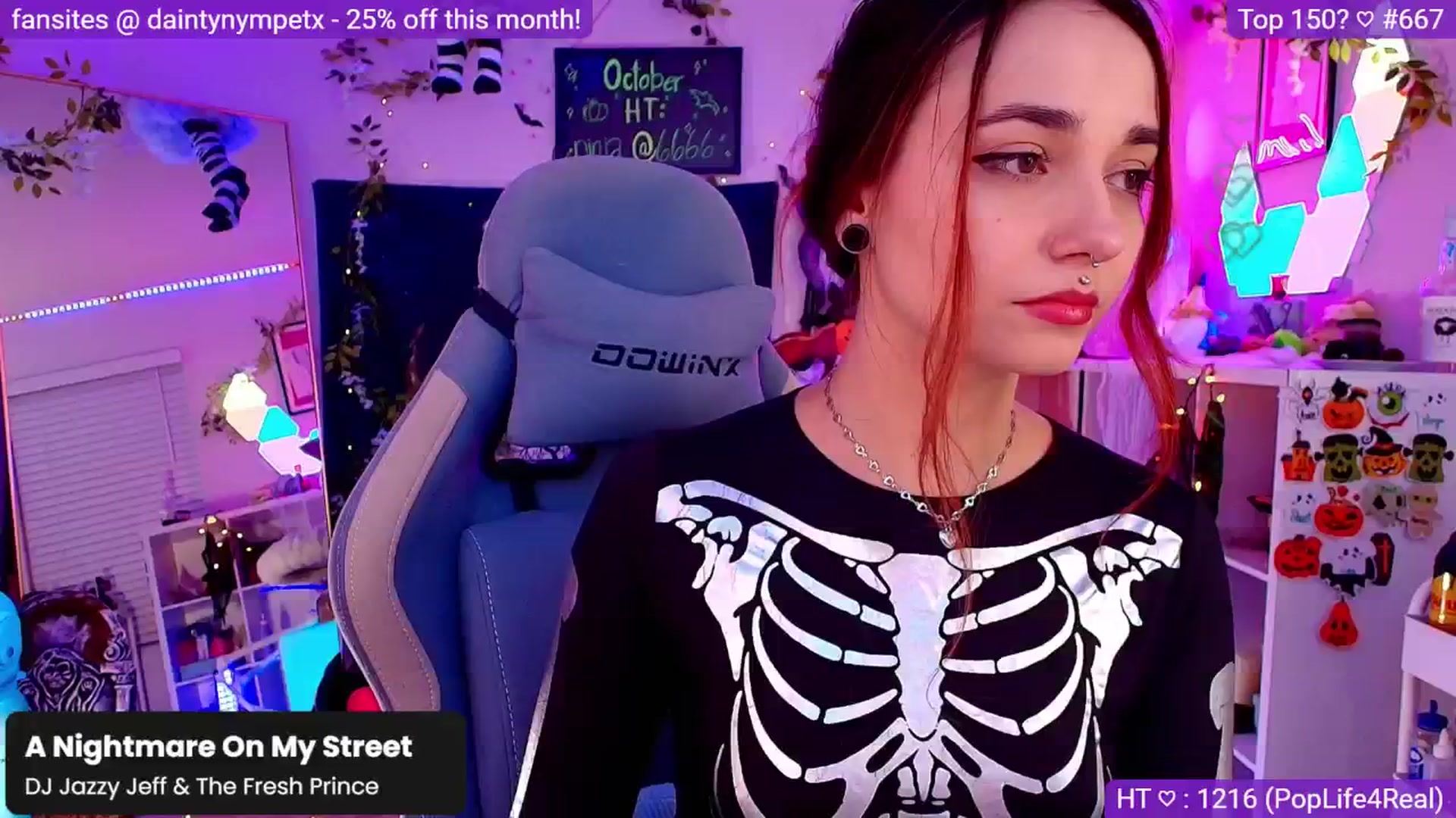 Gallery image thumbnail from Nym_x's myfreecams stream on, 10/30/2024, 05:23 image 17 of 20