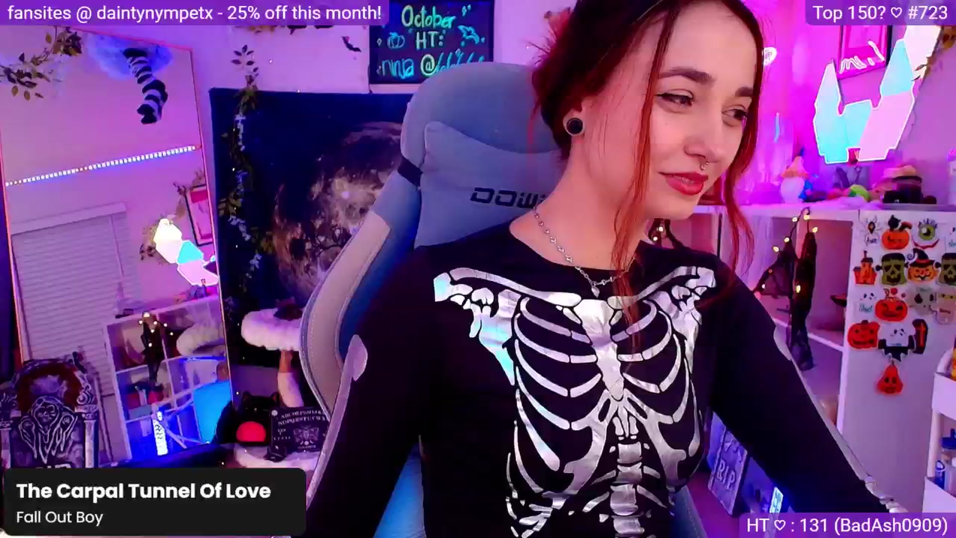 Gallery image thumbnail from Nym_x's myfreecams stream on, 10/30/2024, 05:23 image 8 of 20