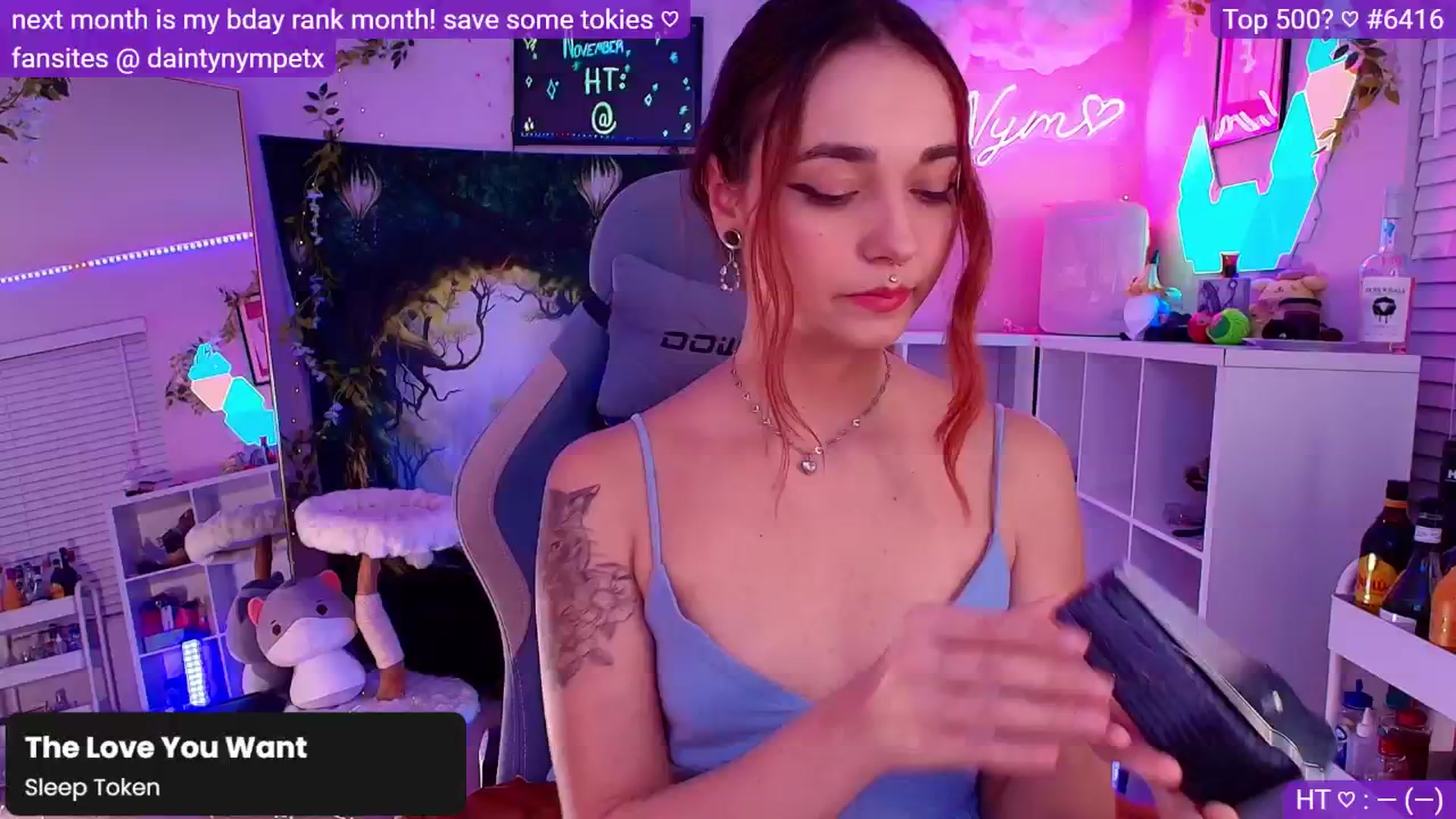 Gallery image thumbnail from Nym_x's myfreecams stream on, 11/04/2024, 03:43 image 5 of 20