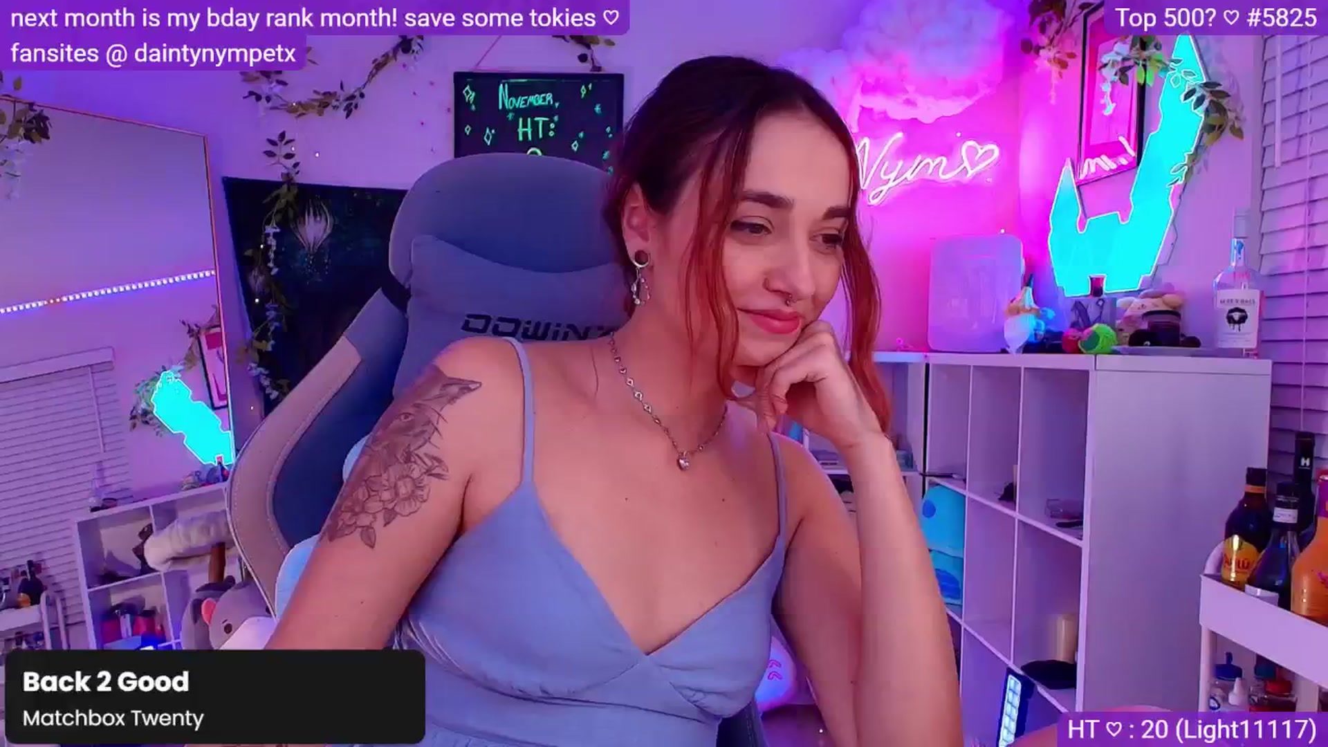 Gallery image thumbnail from Nym_x's myfreecams stream on, 11/04/2024, 03:43 image 16 of 20