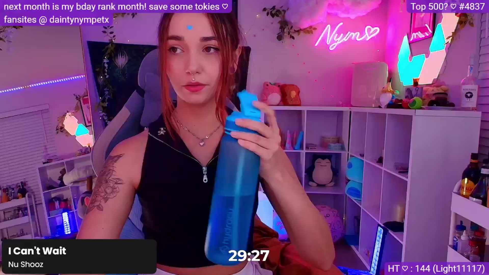 Gallery image thumbnail from Nym_x's myfreecams stream on, 11/07/2024, 03:42 image 18 of 20