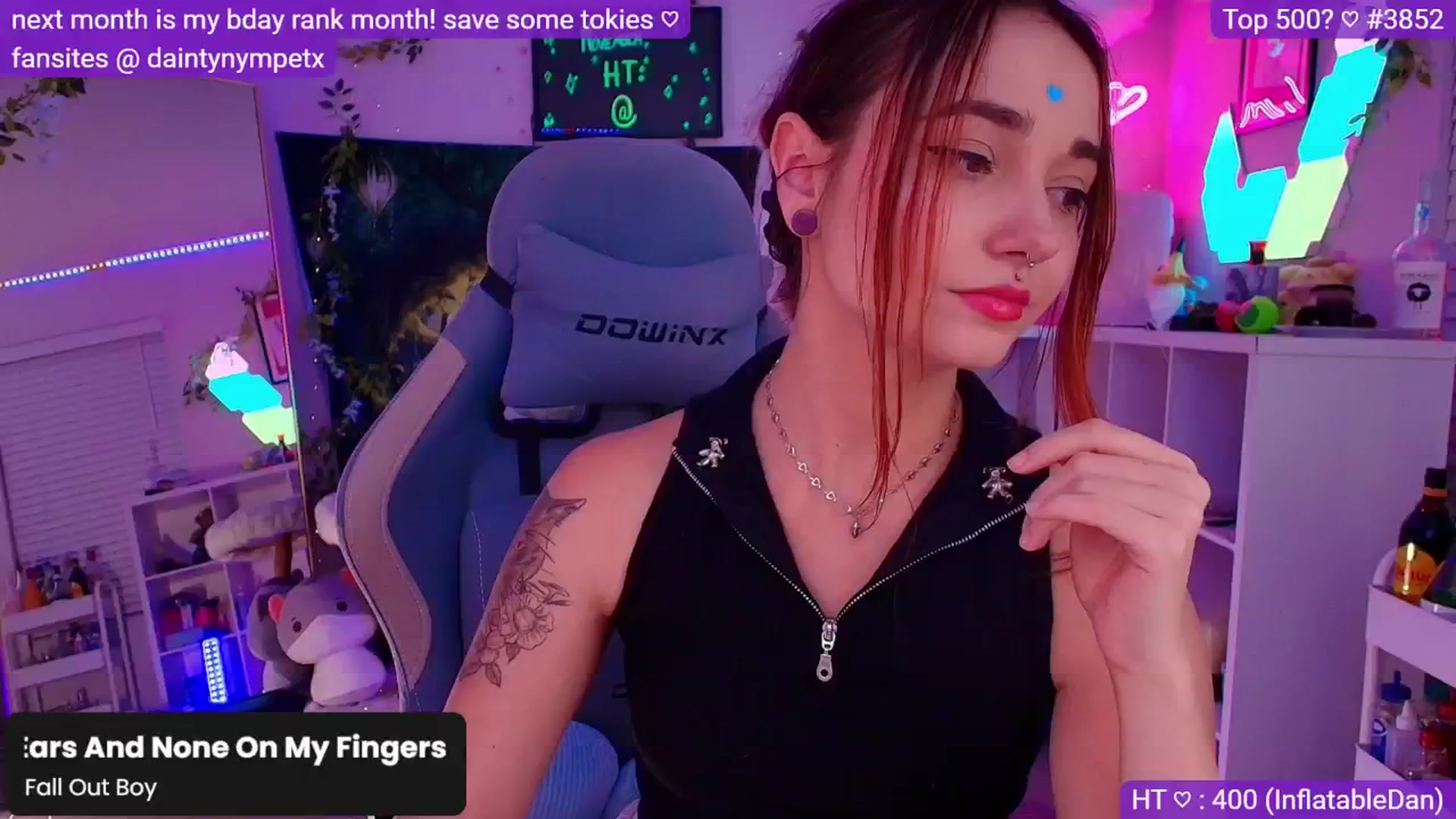 Gallery image thumbnail from Nym_x's myfreecams stream on, 11/07/2024, 05:09 image 5 of 20