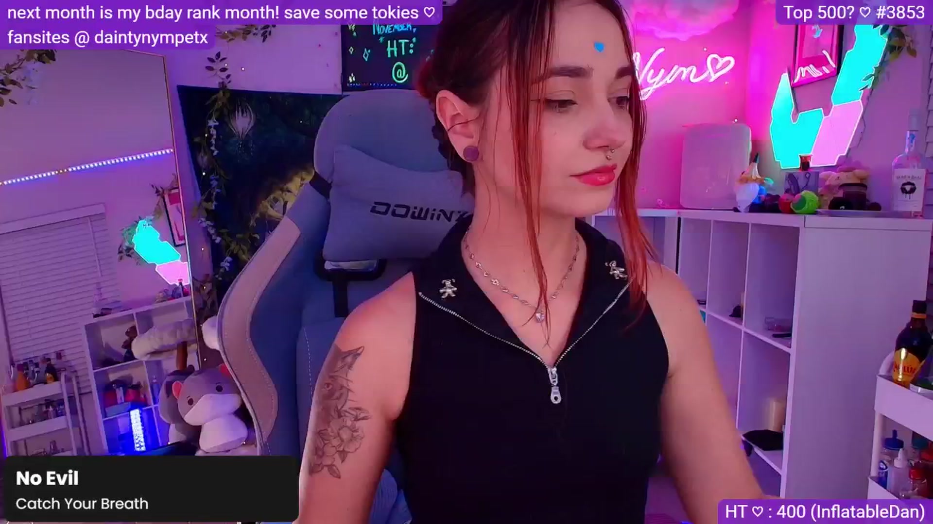 Gallery image thumbnail from Nym_x's myfreecams stream on, 11/07/2024, 05:09 image 10 of 20