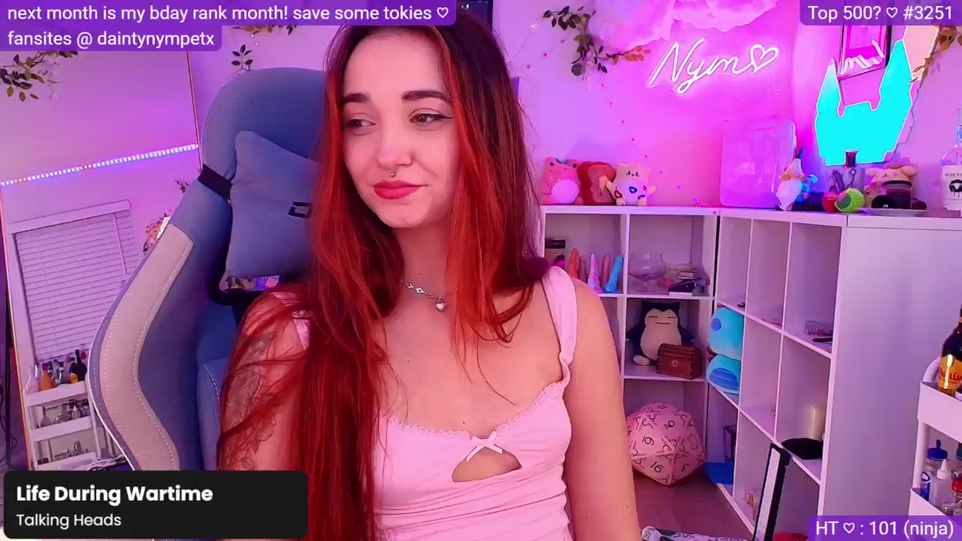 Gallery image thumbnail from Nym_x's myfreecams stream on, 11/09/2024, 05:54 image 6 of 20