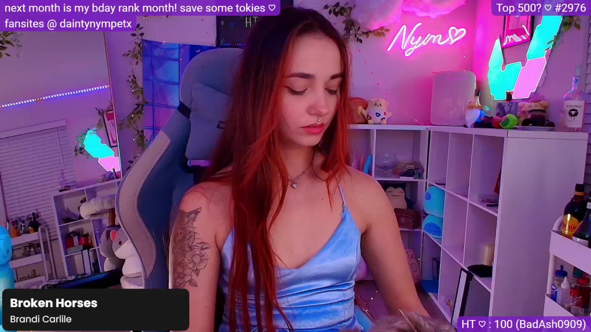 Gallery image thumbnail from Nym_x's myfreecams stream on, 11/10/2024, 03:36 image 12 of 20
