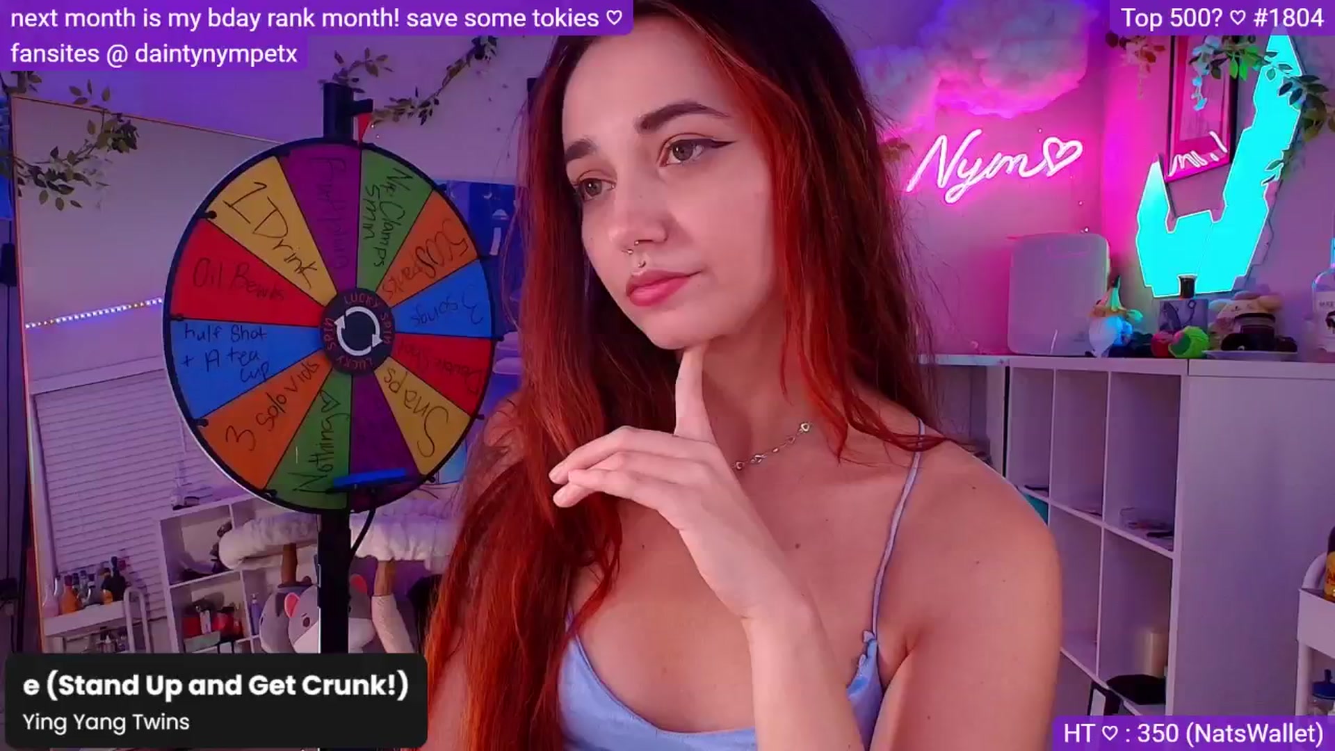 Gallery image thumbnail from Nym_x's myfreecams stream on, 11/10/2024, 06:06 image 13 of 20
