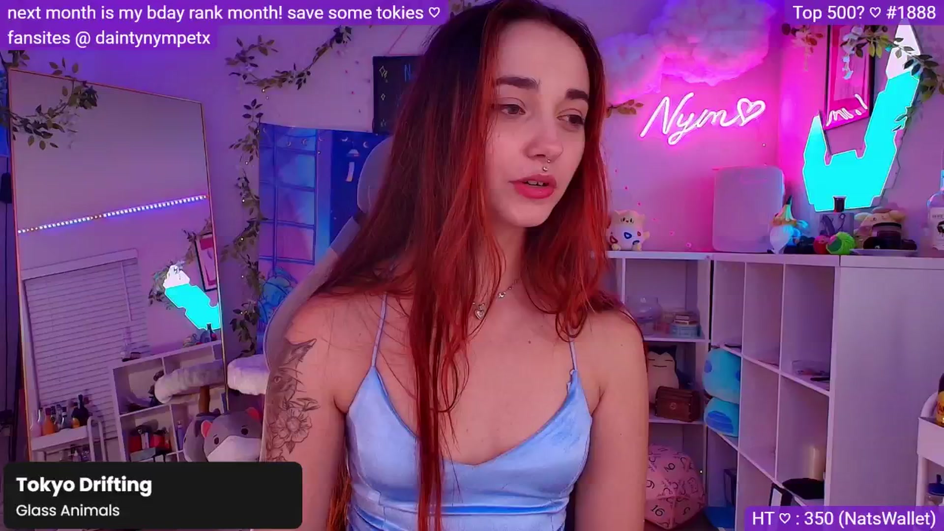 Gallery image thumbnail from Nym_x's myfreecams stream on, 11/10/2024, 06:06 image 12 of 20