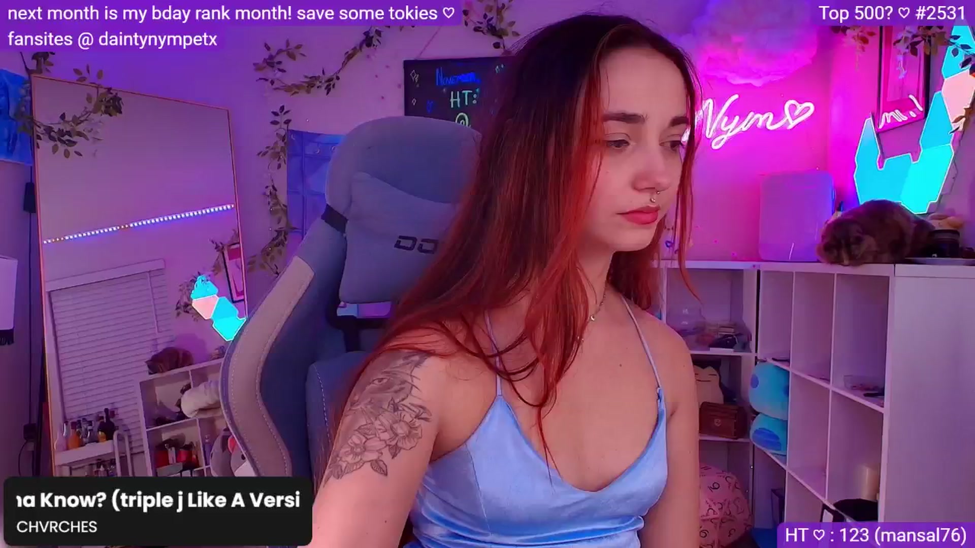 Gallery image thumbnail from Nym_x's myfreecams stream on, 11/10/2024, 06:06 image 2 of 20