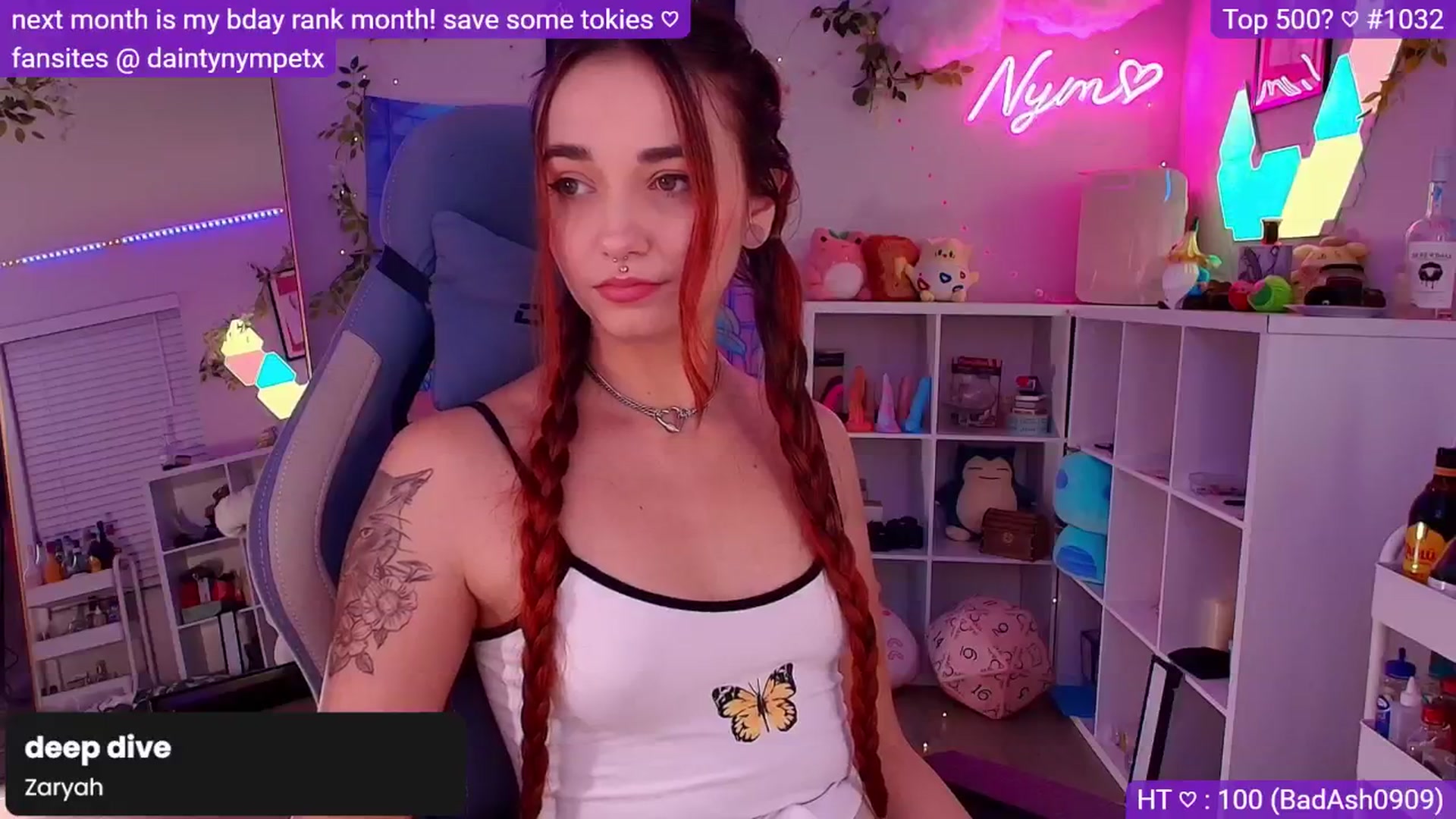 Gallery image thumbnail from Nym_x's myfreecams stream on, 11/11/2024, 04:35 image 14 of 20