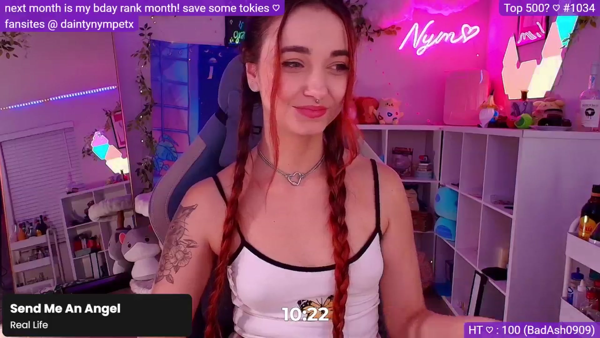 Gallery image thumbnail from Nym_x's myfreecams stream on, 11/11/2024, 04:35 image 18 of 20