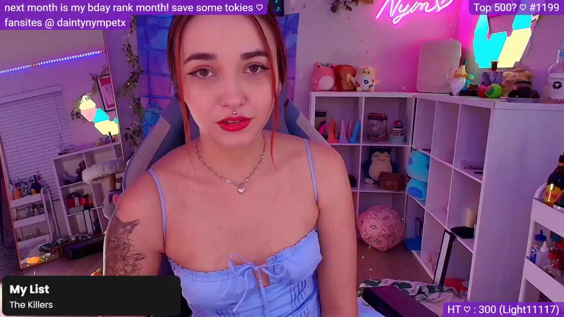 Gallery image thumbnail from Nym_x's myfreecams stream on, 11/14/2024, 03:28 image 6 of 20