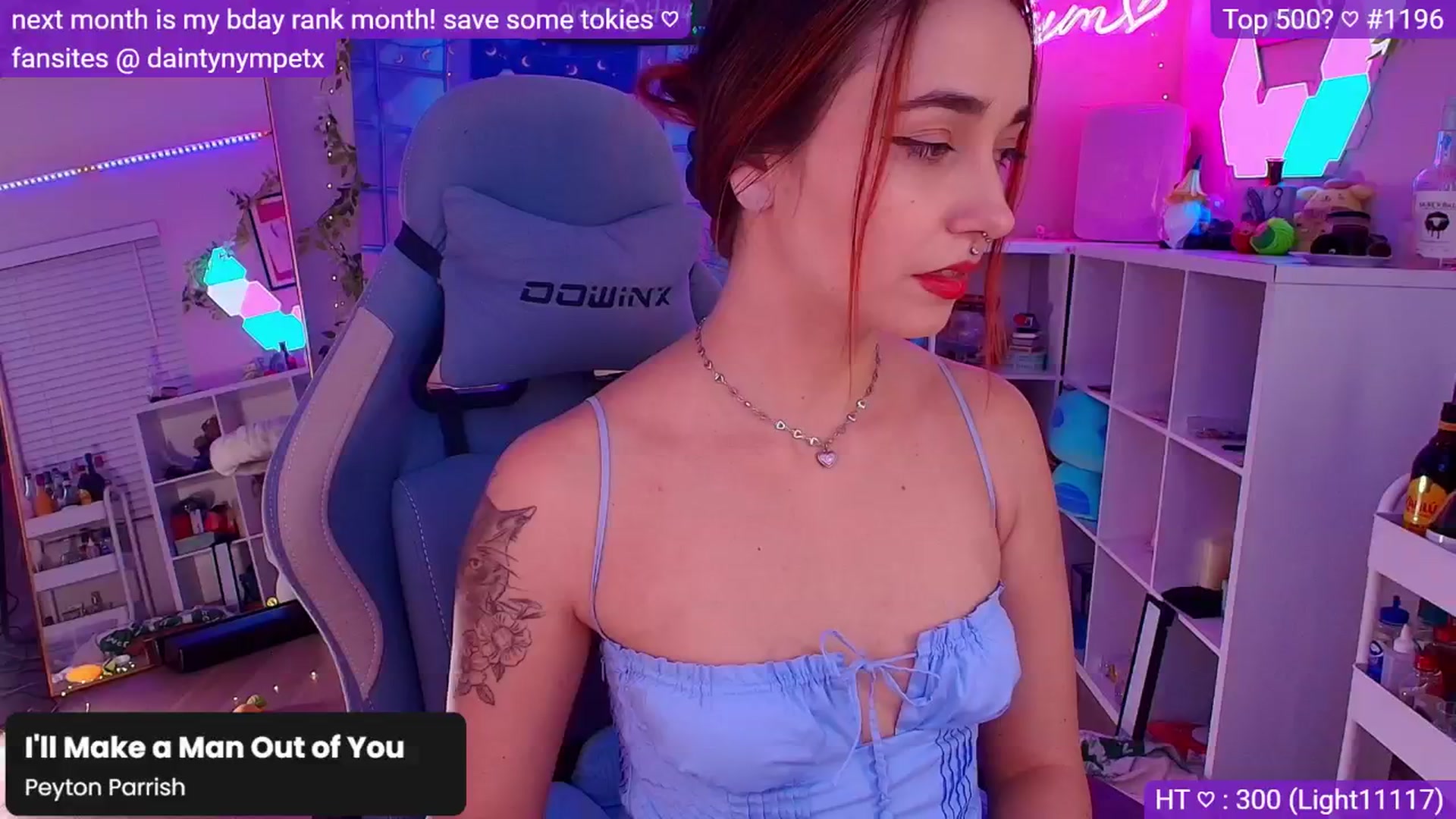 Gallery image thumbnail from Nym_x's myfreecams stream on, 11/14/2024, 03:28 image 9 of 20