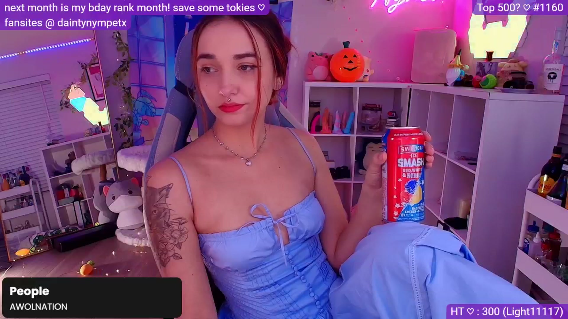 Gallery image thumbnail from Nym_x's myfreecams stream on, 11/14/2024, 04:54 image 18 of 20